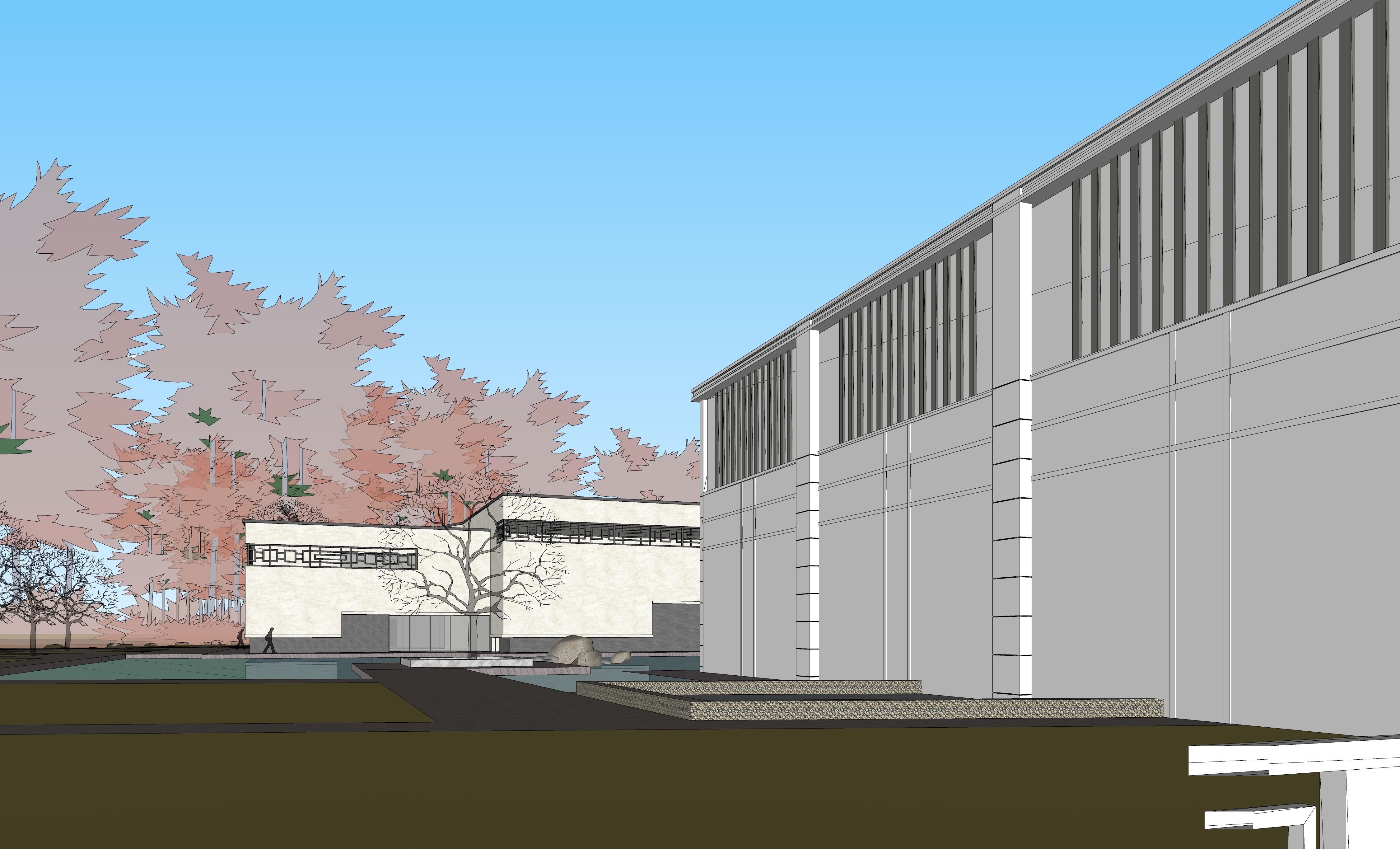 Memorial Museum Architectural Proposal - Remembrance 3D model_19