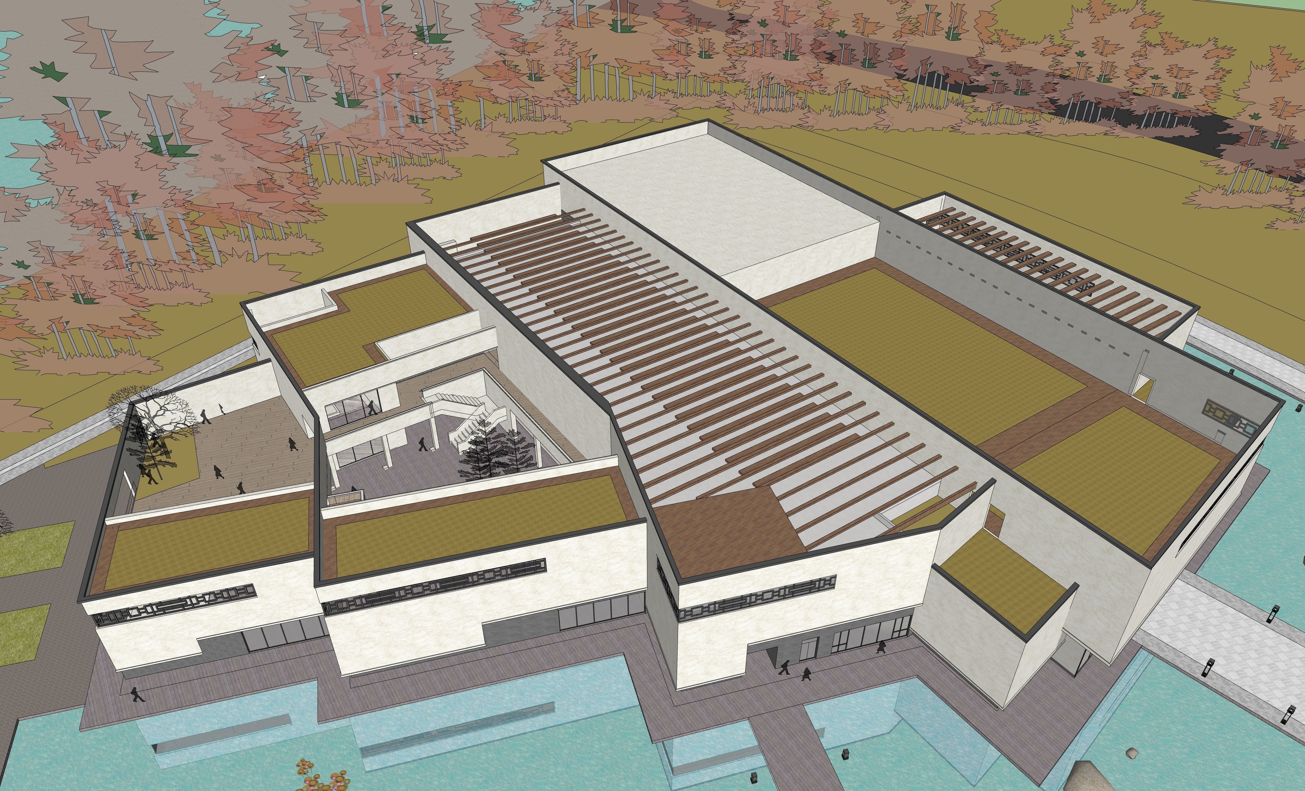 Memorial Museum Architectural Proposal - Remembrance 3D model_14