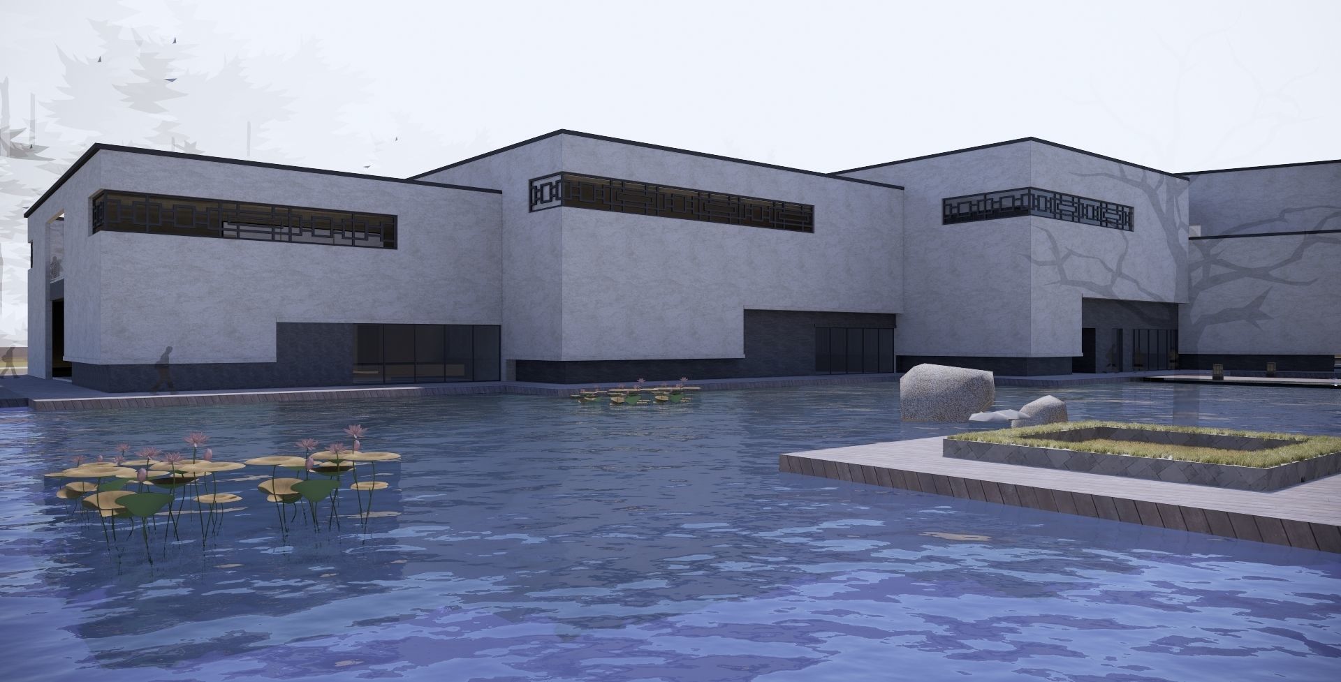Memorial Museum Architectural Proposal - Remembrance 3D model_1