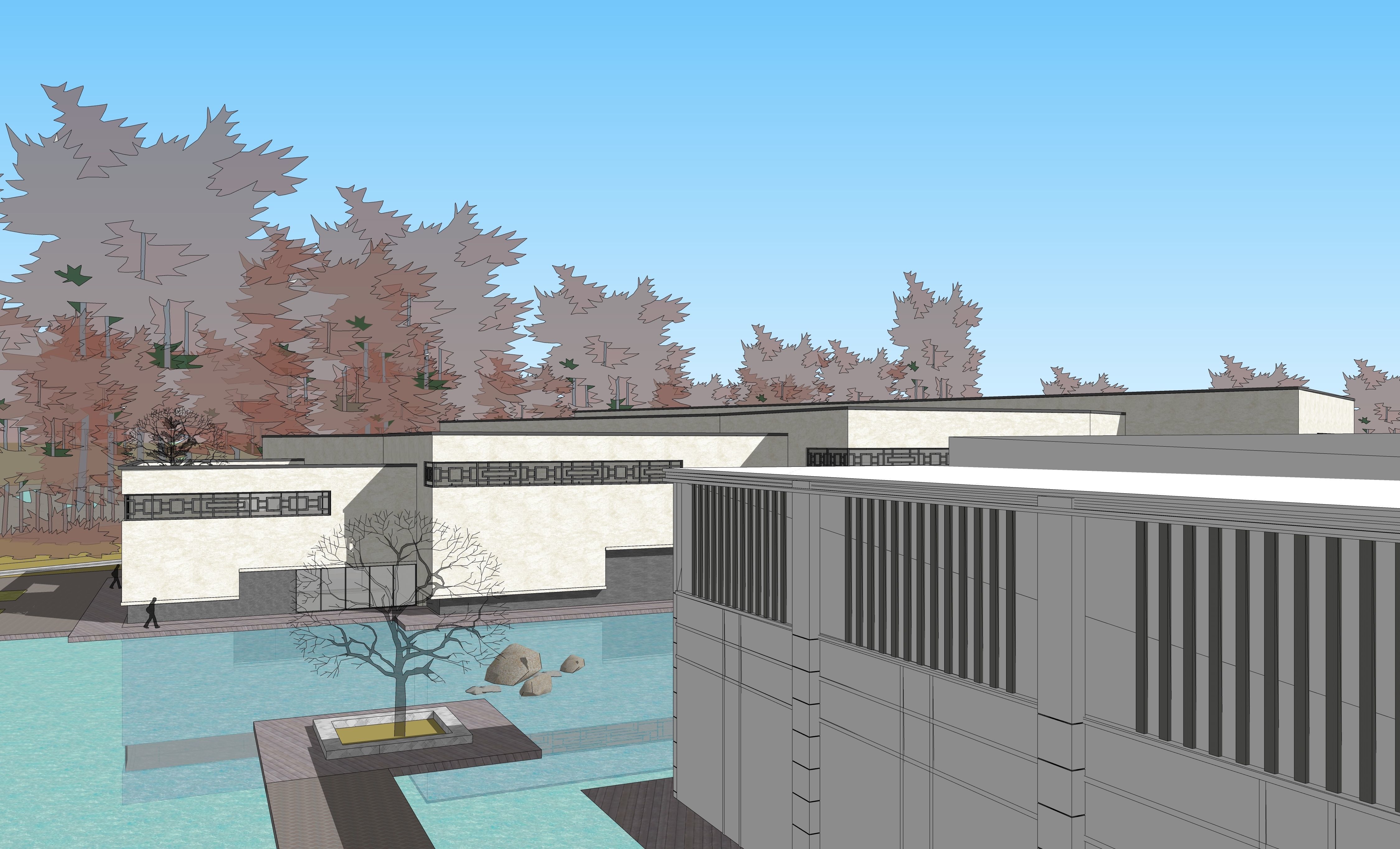 Memorial Museum Architectural Proposal - Remembrance 3D model_11