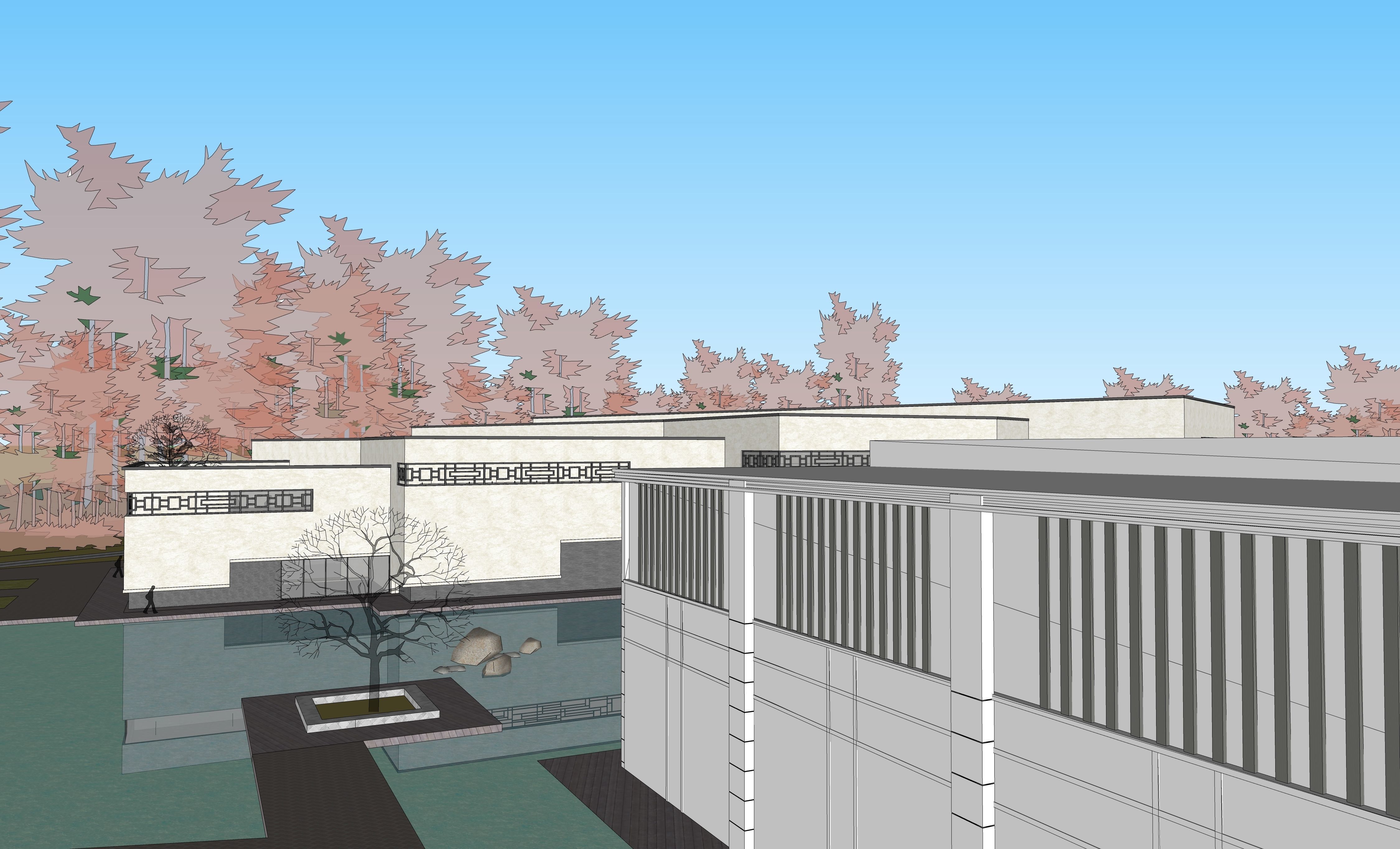 Memorial Museum Architectural Proposal - Remembrance 3D model_21