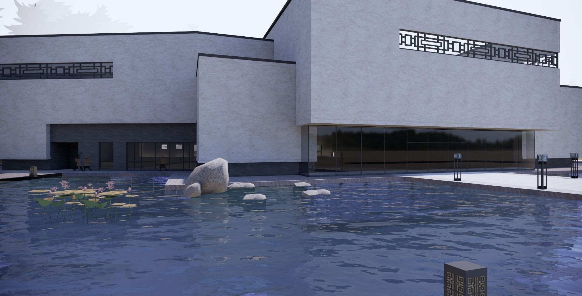 Memorial Museum Architectural Proposal - Remembrance 3D model_2