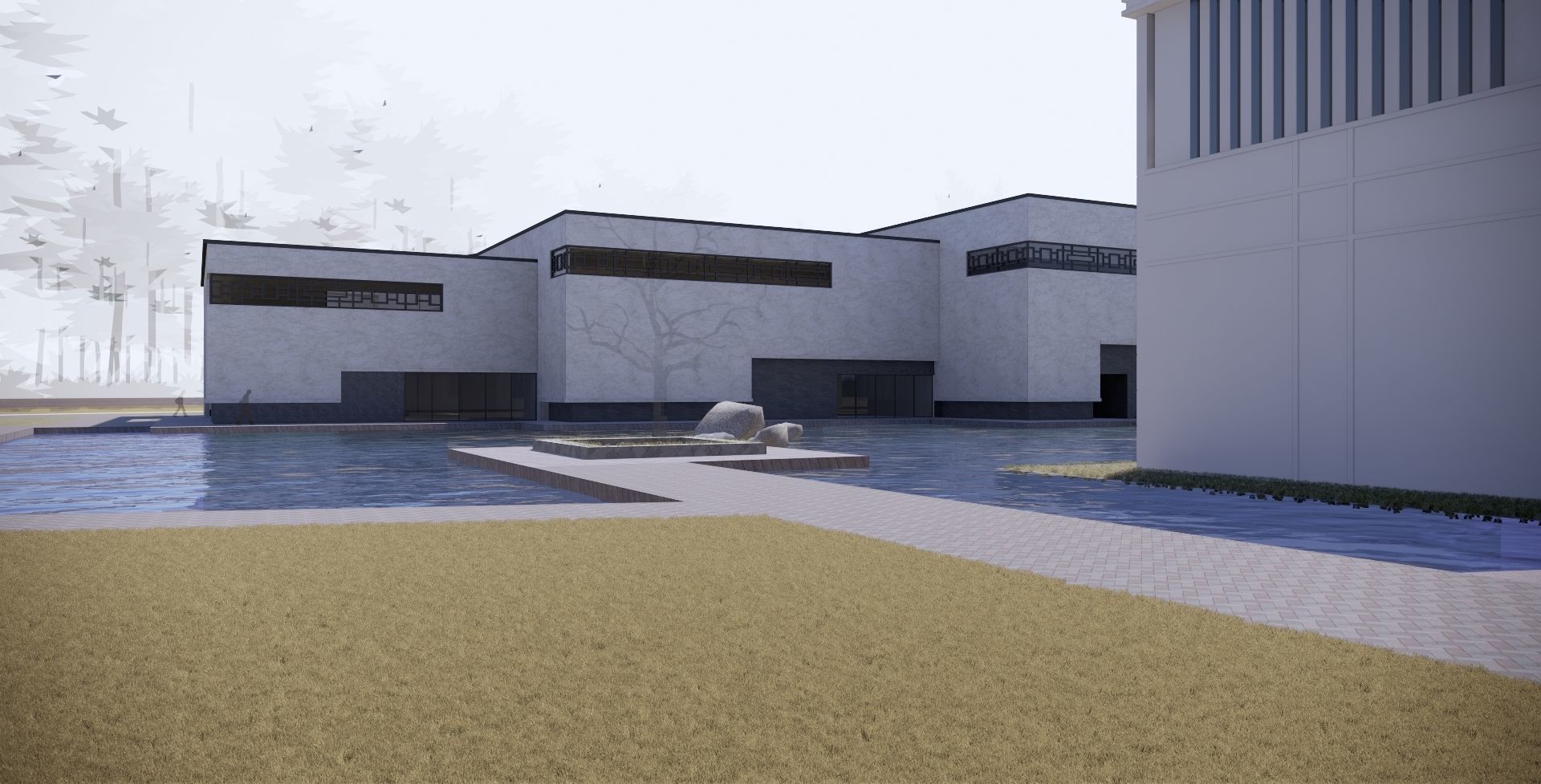 Memorial Museum Architectural Proposal - Remembrance 3D model_6