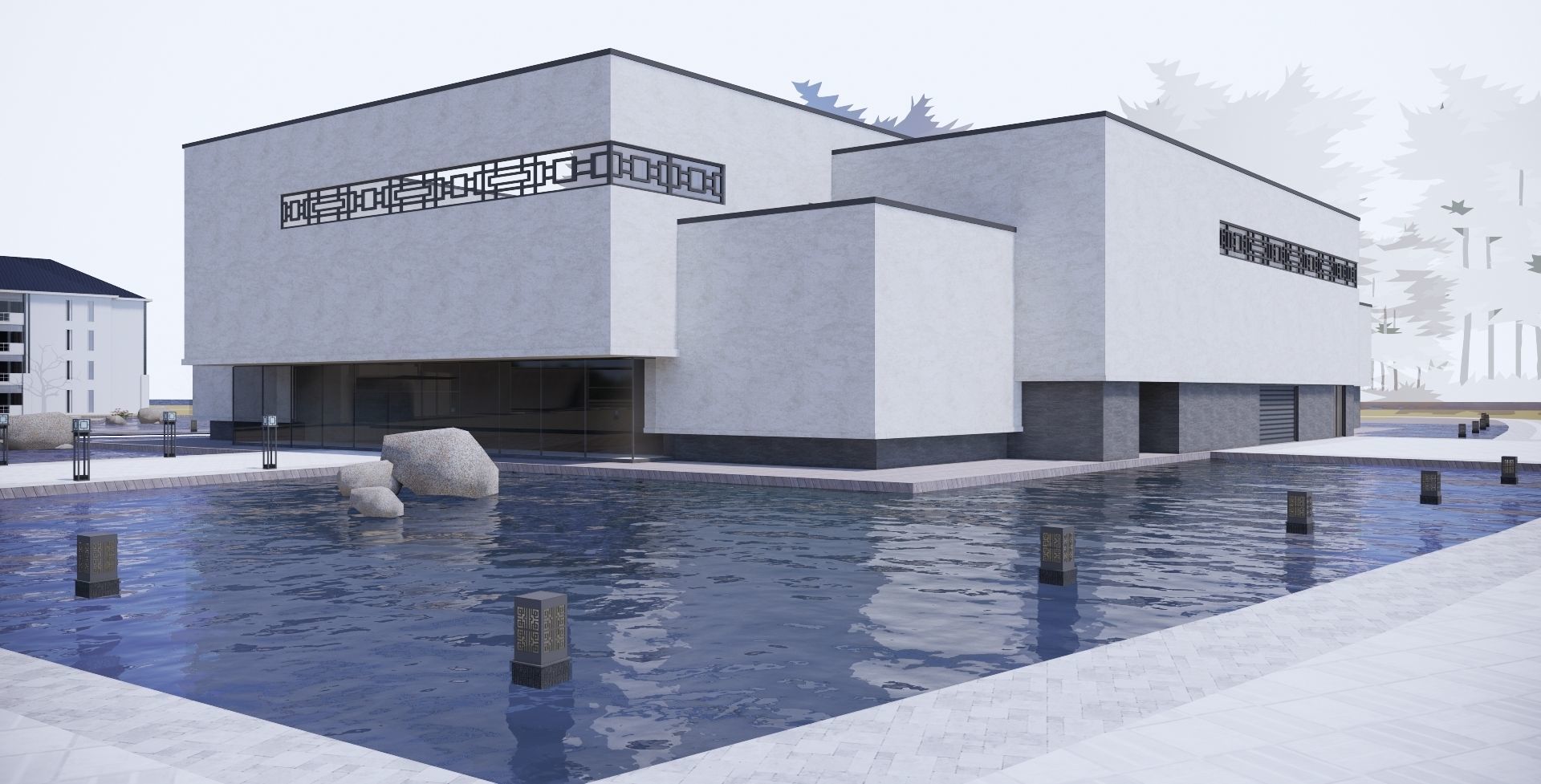 Memorial Museum Architectural Proposal - Remembrance 3D model_3