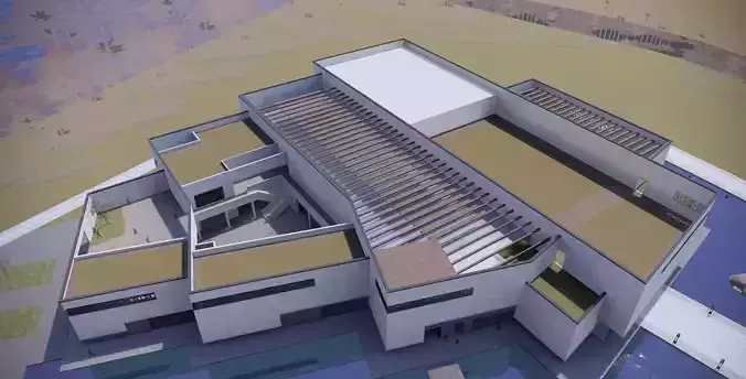 Memorial Museum Architectural Proposal - Remembrance 3D model