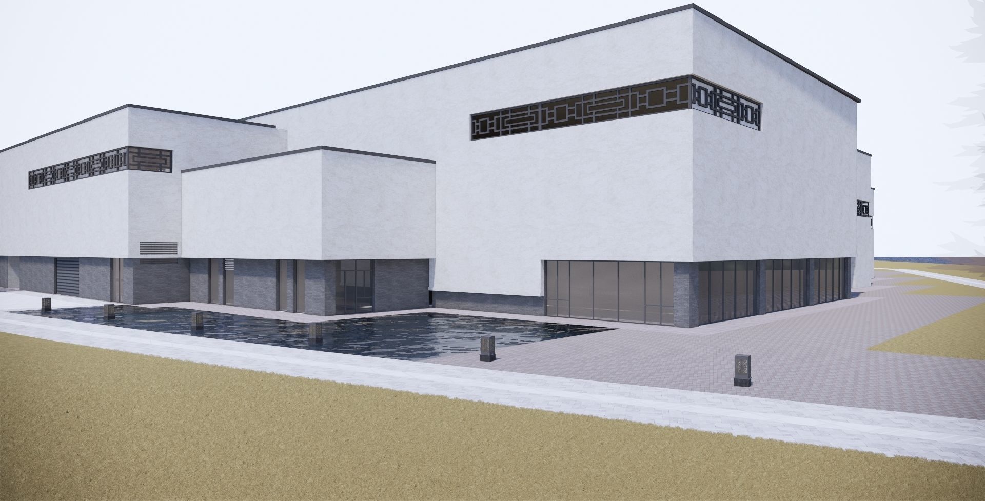 Memorial Museum Architectural Proposal - Remembrance 3D model_9