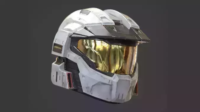 Menachite Cosplay Helmet 3D print model