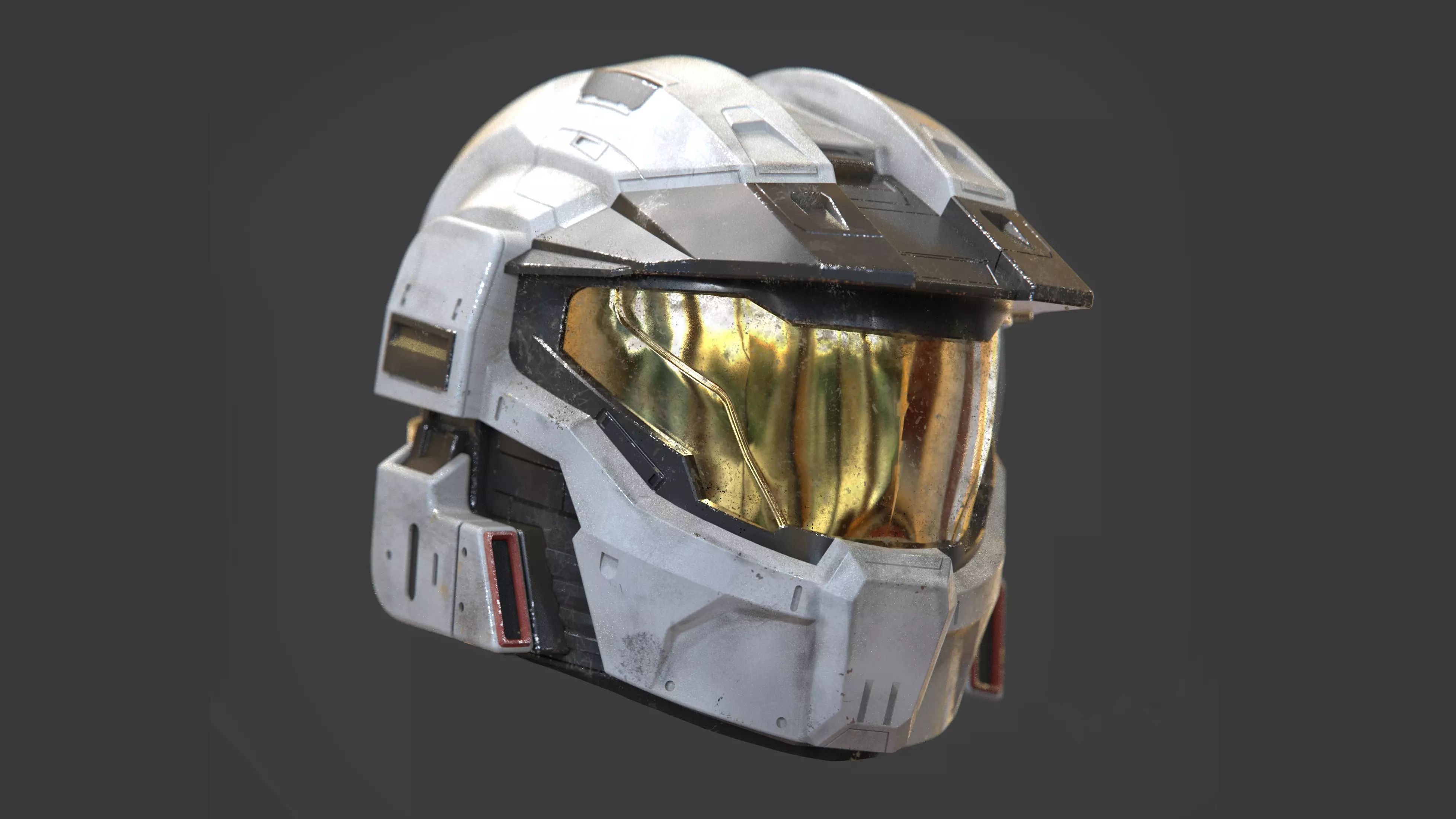 Menachite Cosplay Helmet 3D print model_0