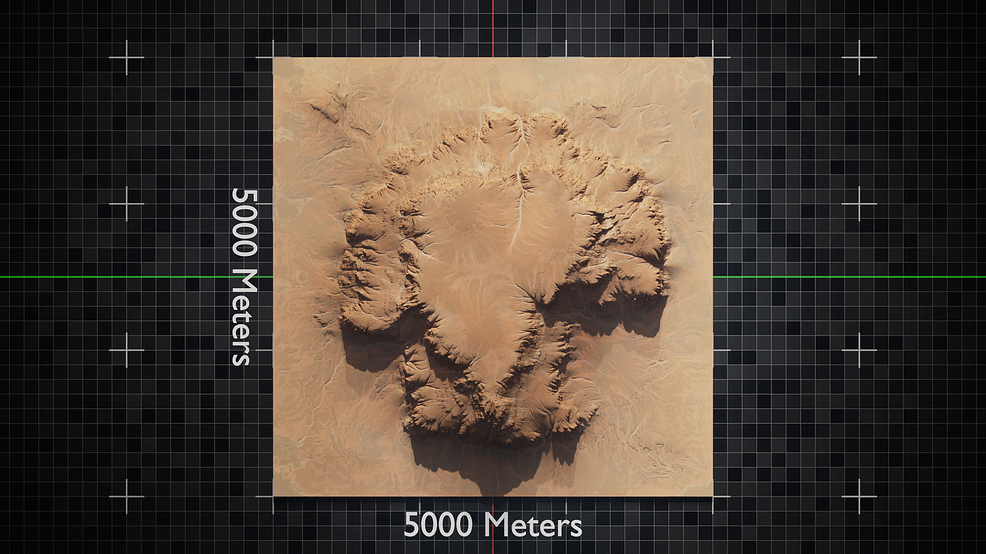 Desert Plateau Large Version 2 3D model_12