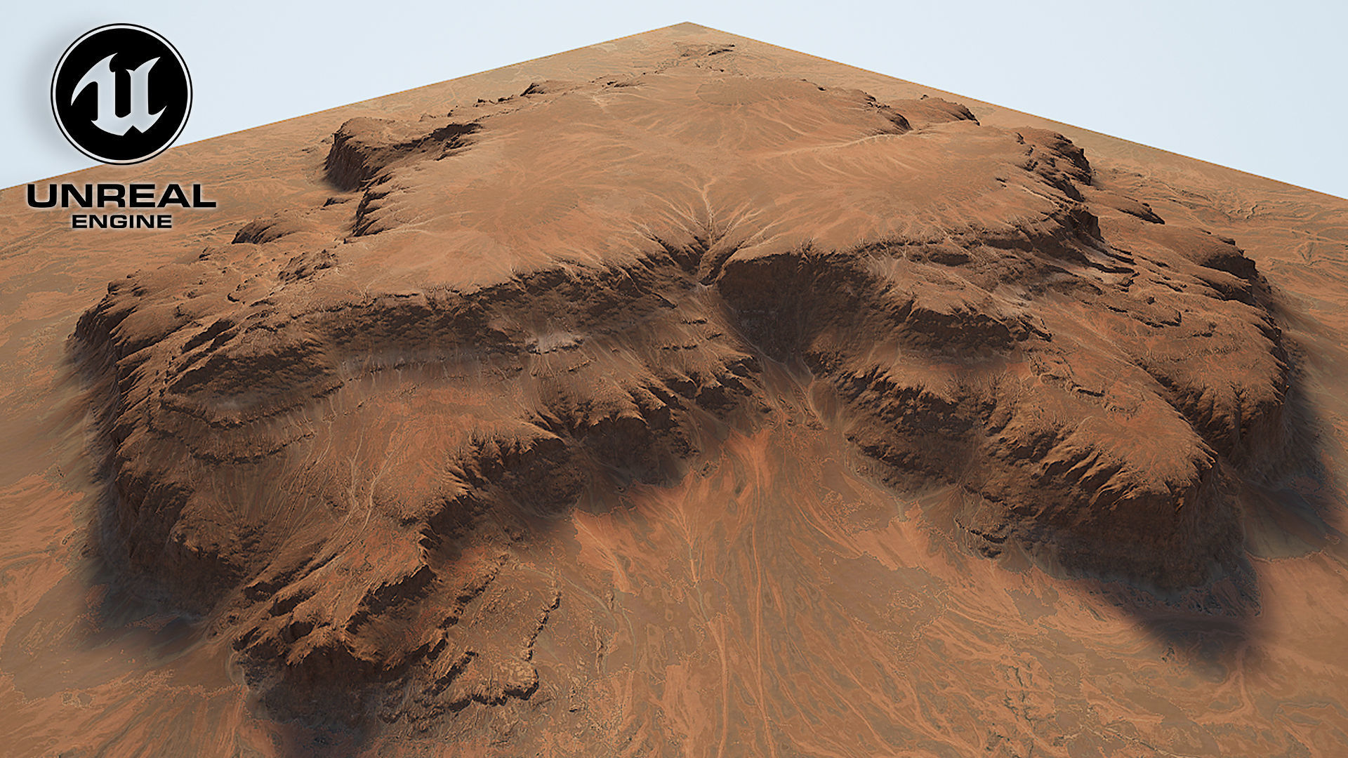 Desert Plateau Large Version 2 3D model_14