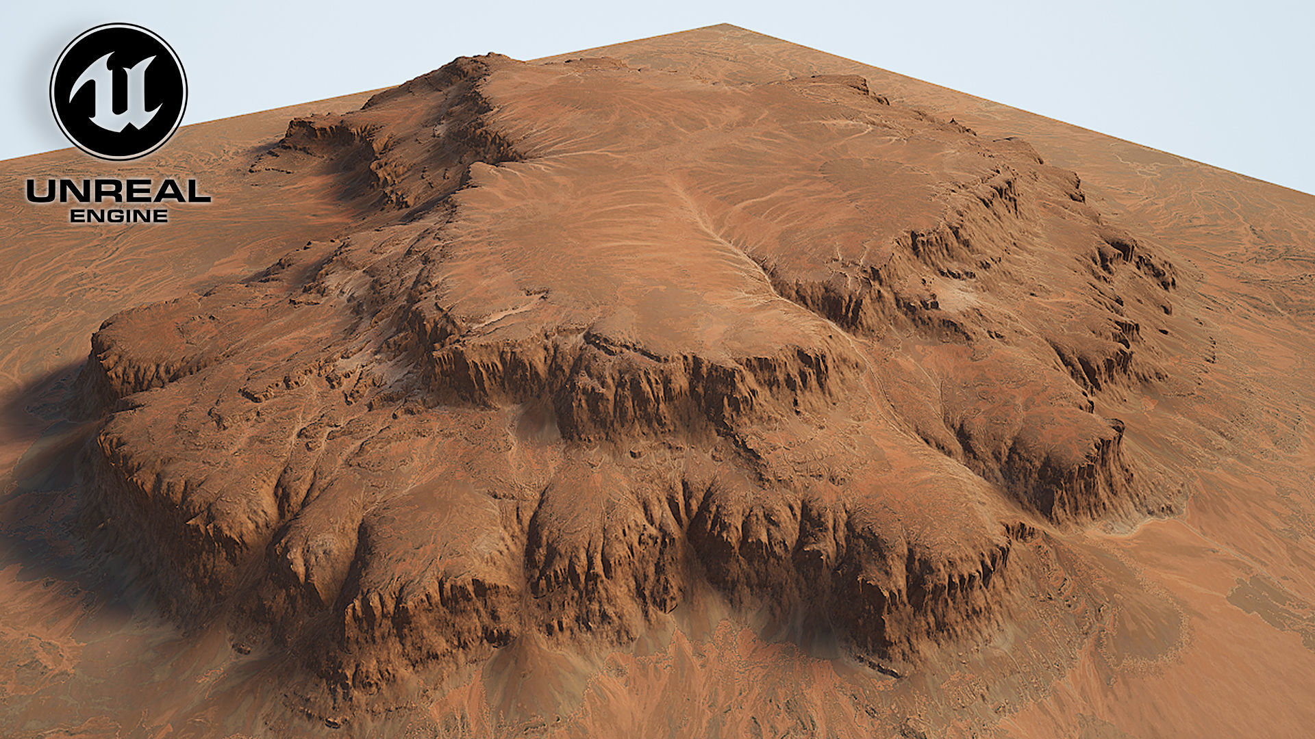 Desert Plateau Large Version 2 3D model_13