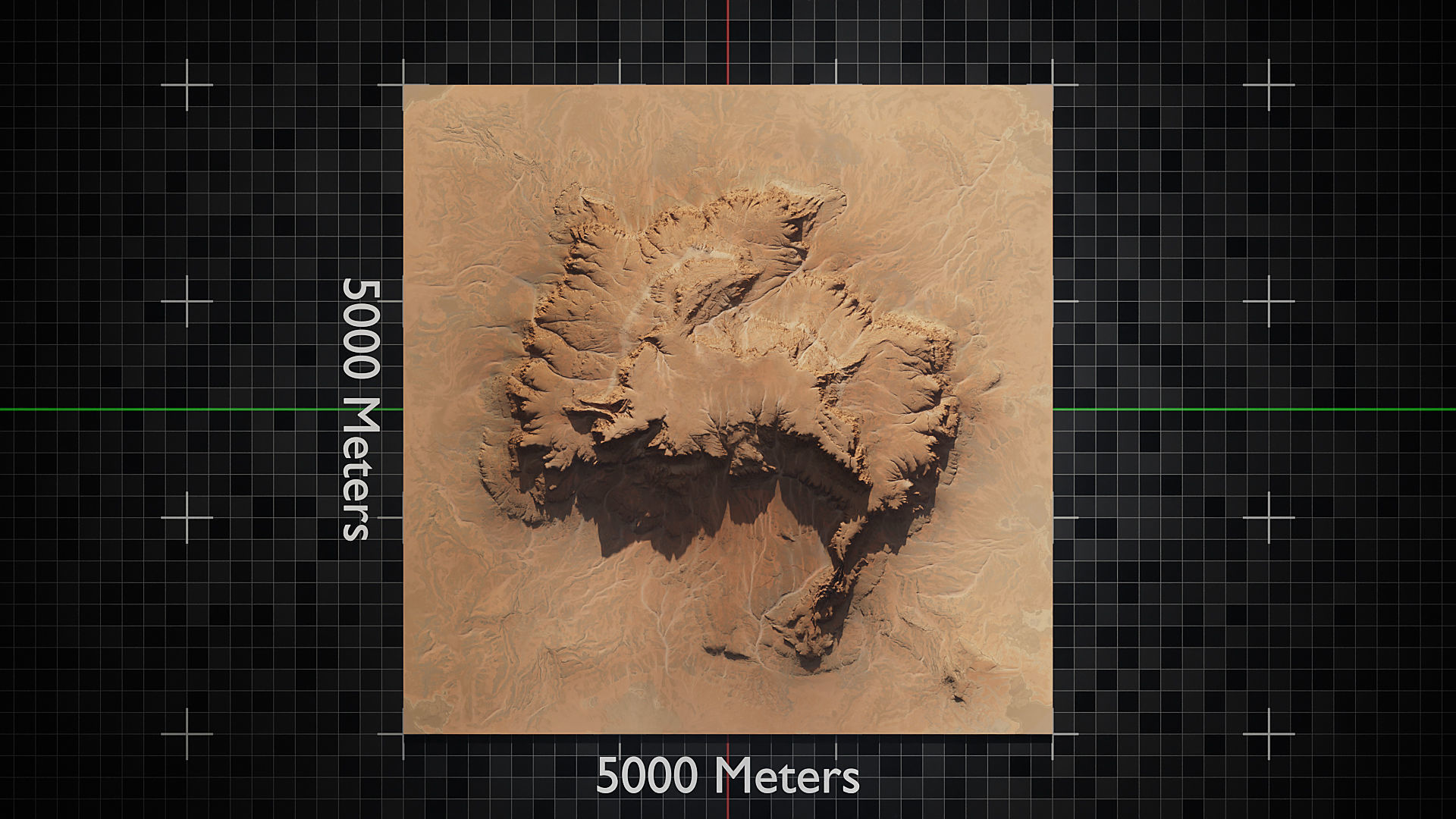 Desert Plateau Large Version 3 3D model_12