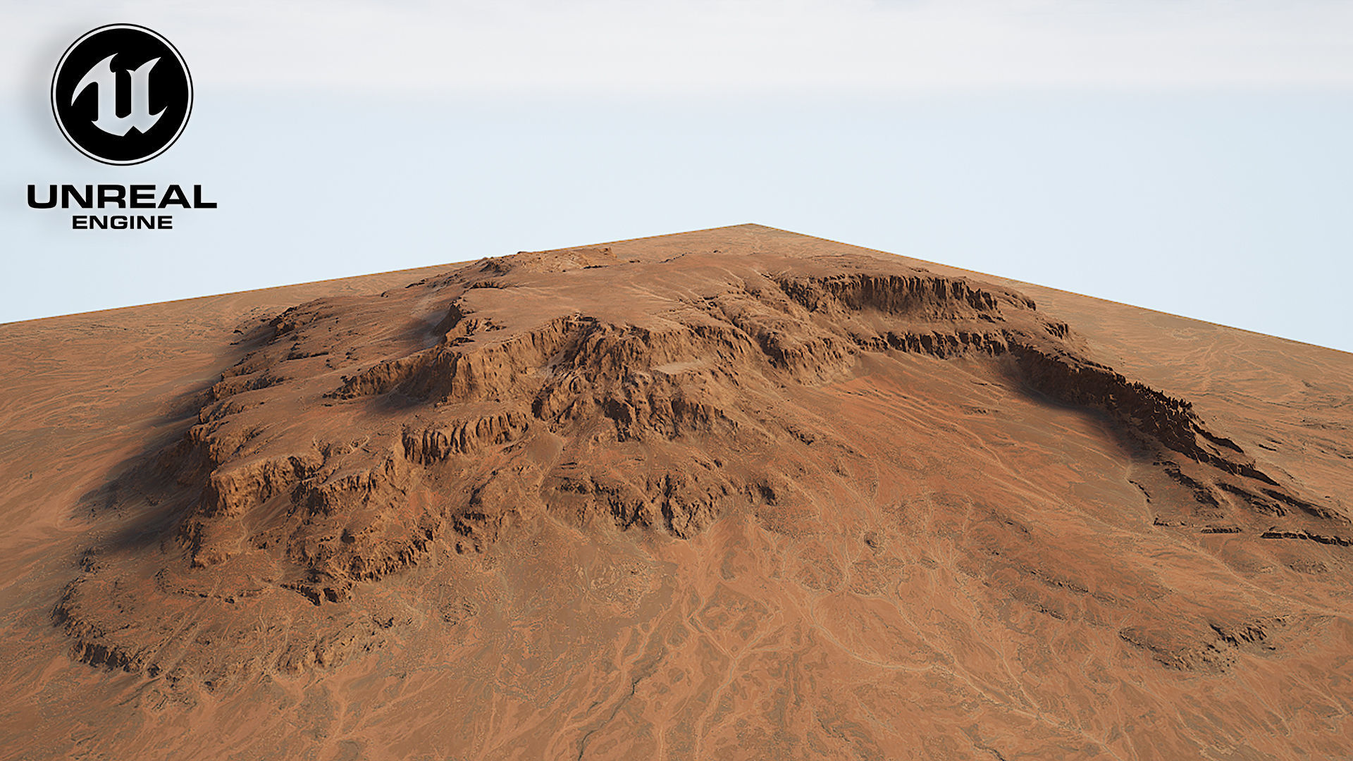 Desert Plateau Large Version 3 3D model_14