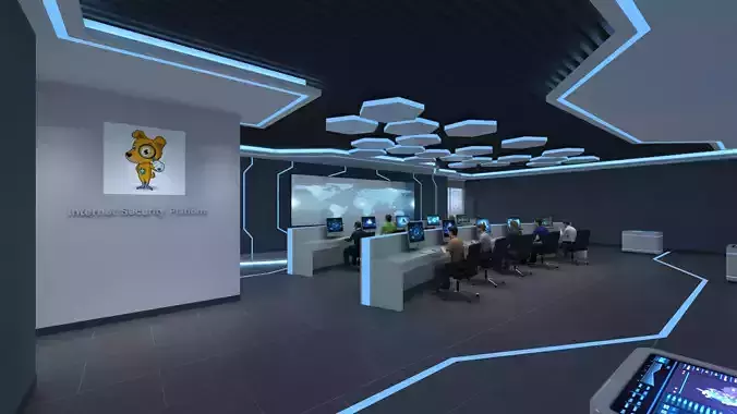 Command room monitoring center