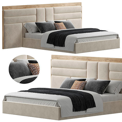 OPALA Bed by Evanyrouse 3D model