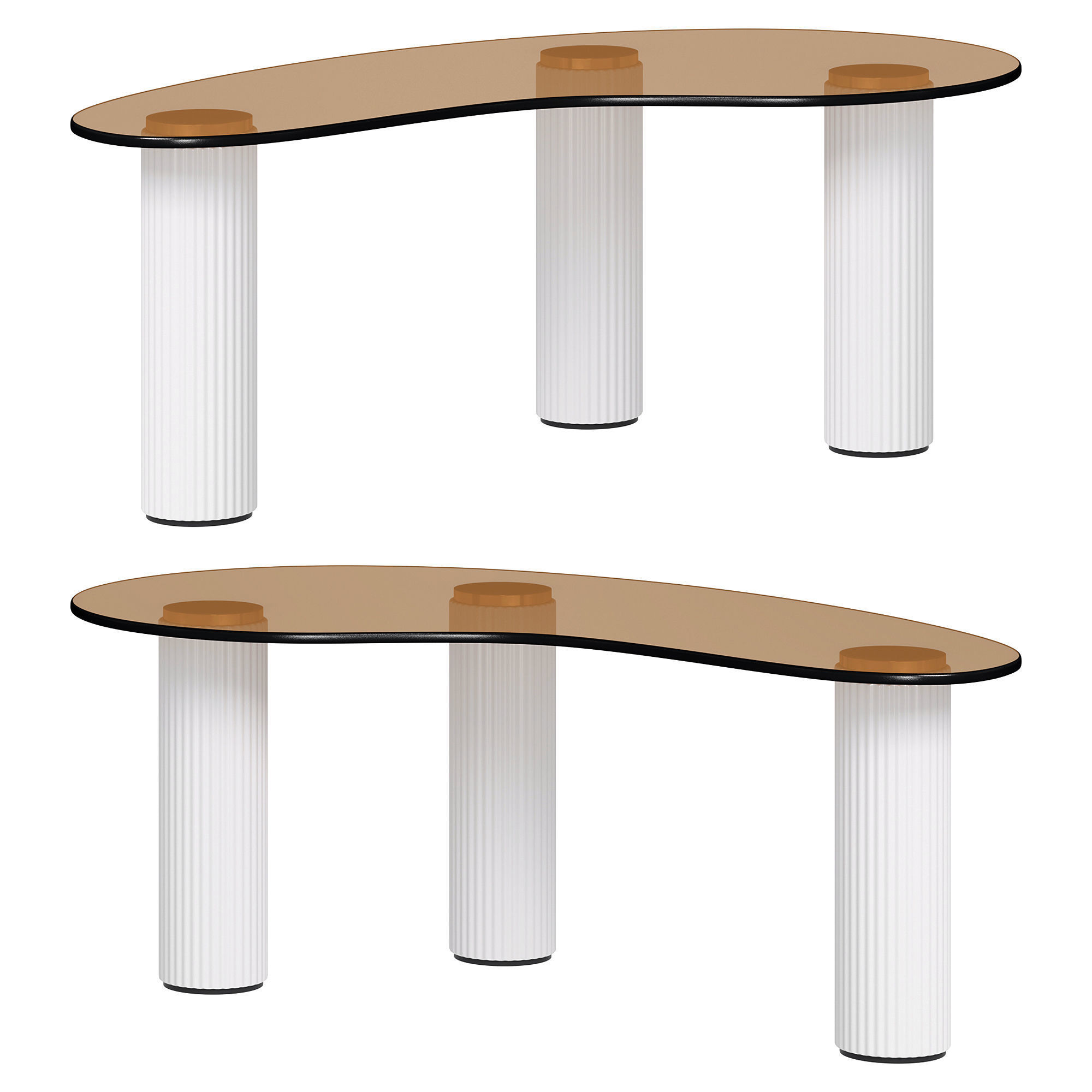 Modern coffee table by Homary 3D model_1