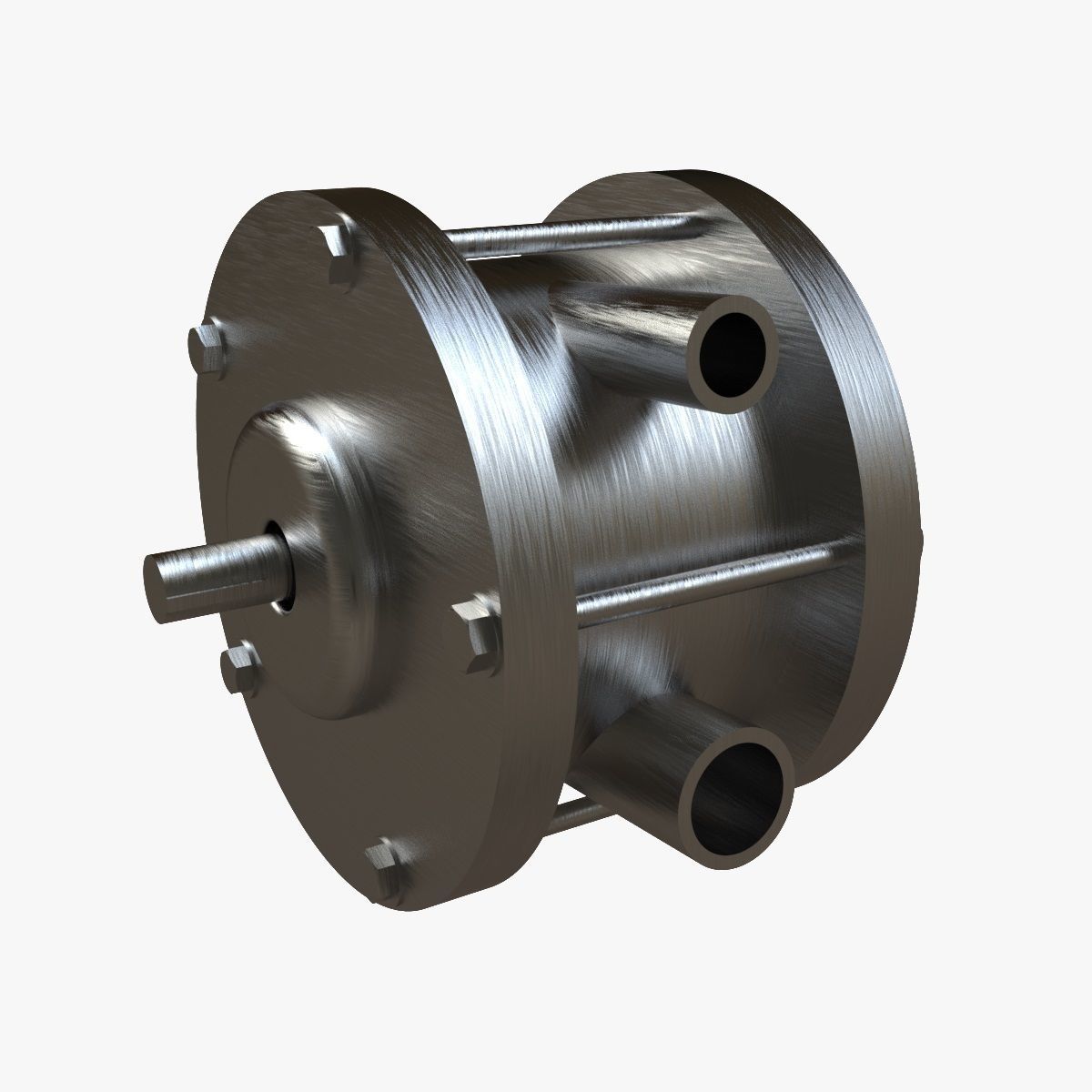 Air Motor 3D model_9