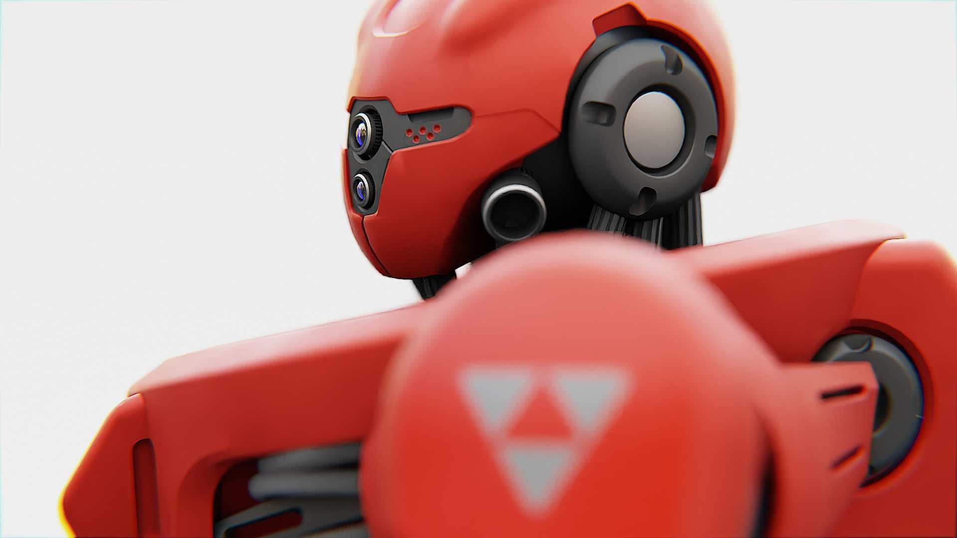 BATTLE DROID Z-10000    RIGGED 3D model_22