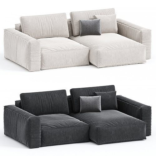 Corner sofa Ebi 1 Happy 3D model