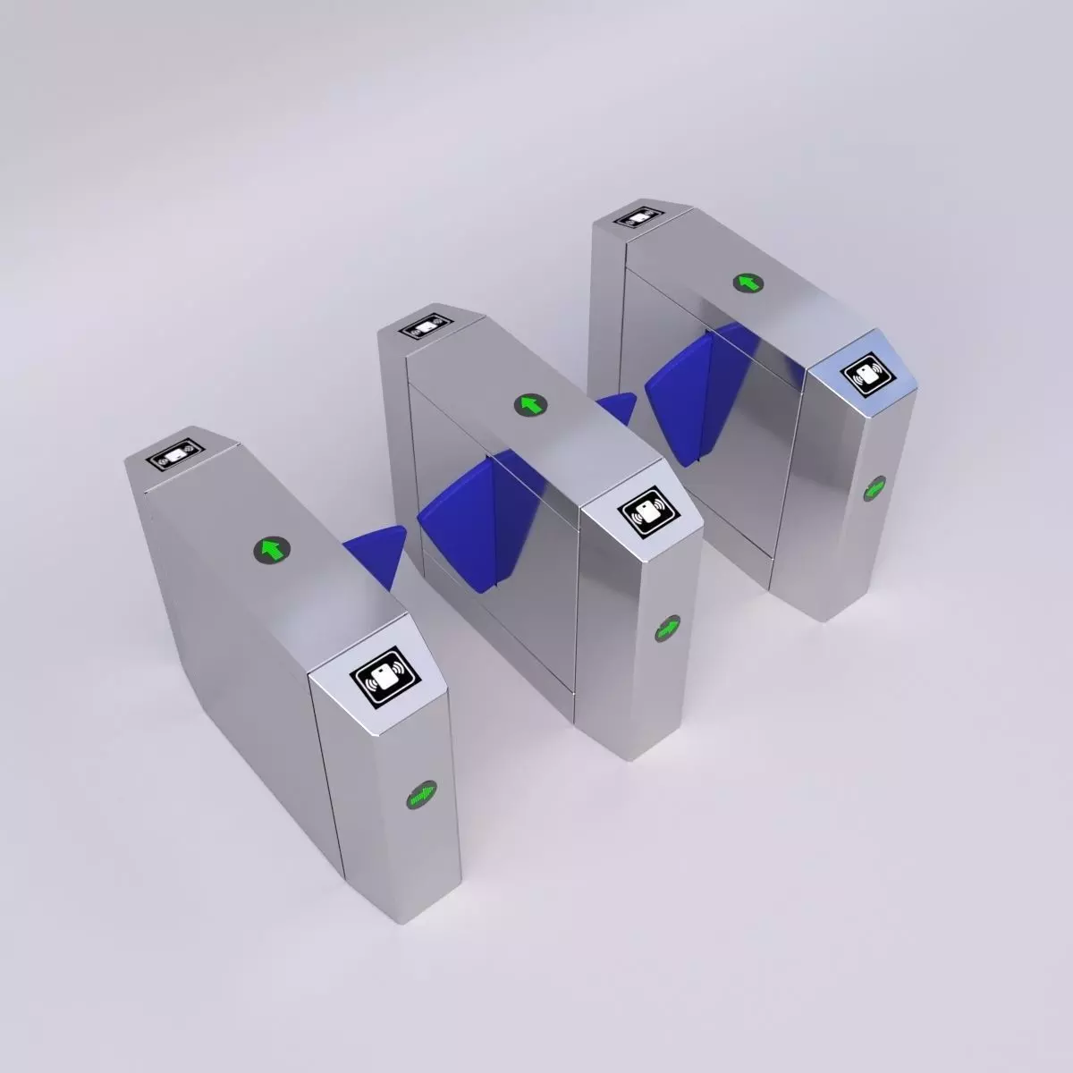 Security Barrier 3D model_0
