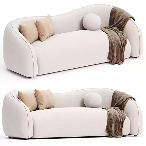 Puffy Kanepe 3d model 3D model