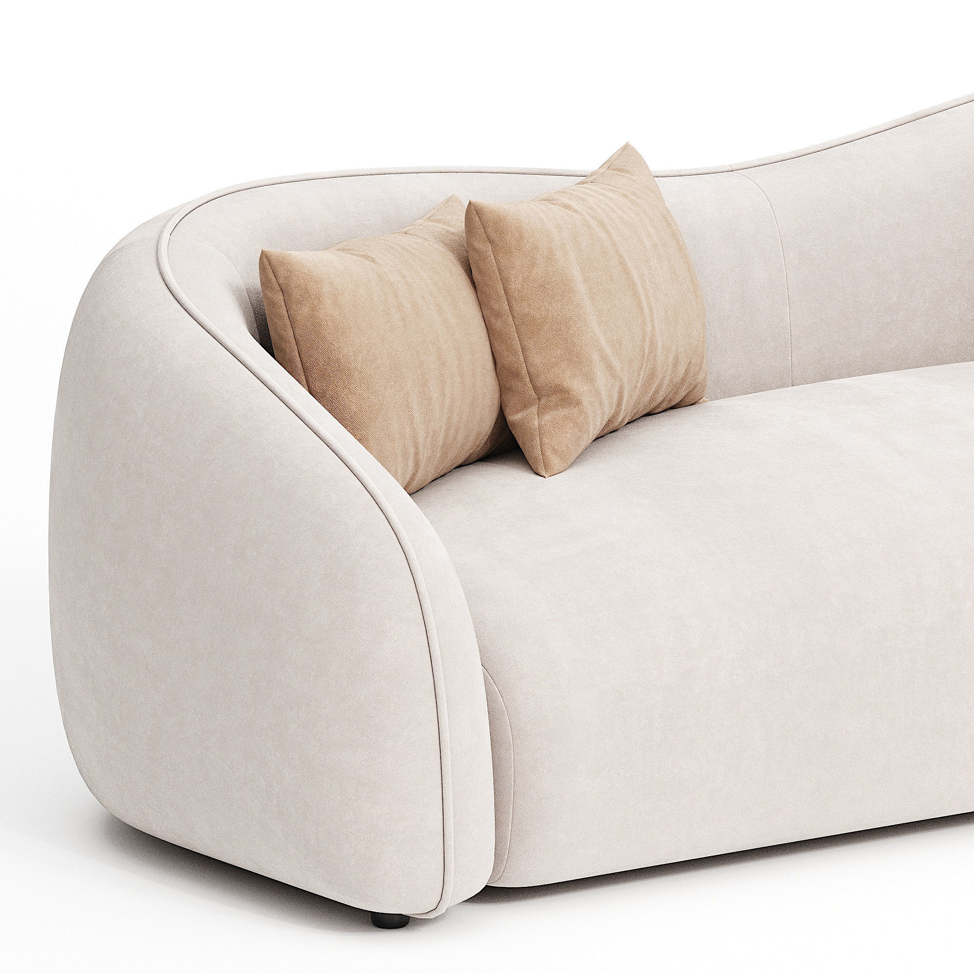 Puffy Kanepe 3d model 3D model_1