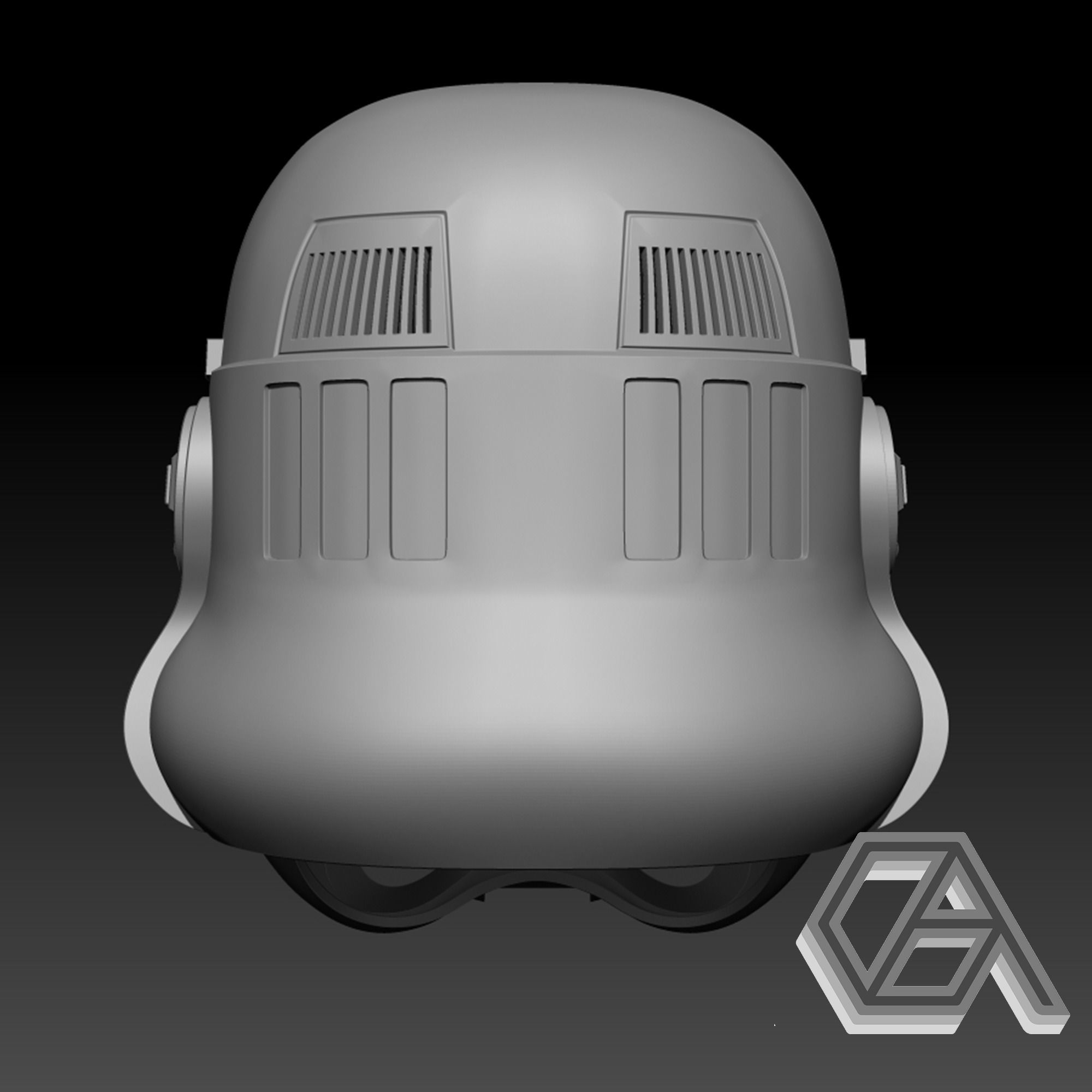 Star Wars - Patrol Trooper Helmet 3D print model_4