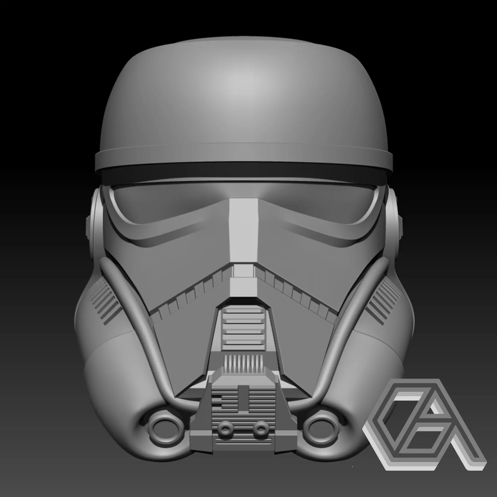 Star Wars - Patrol Trooper Helmet 3D print model_0