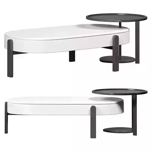 Lift top storage lacquer coffee table by Homary