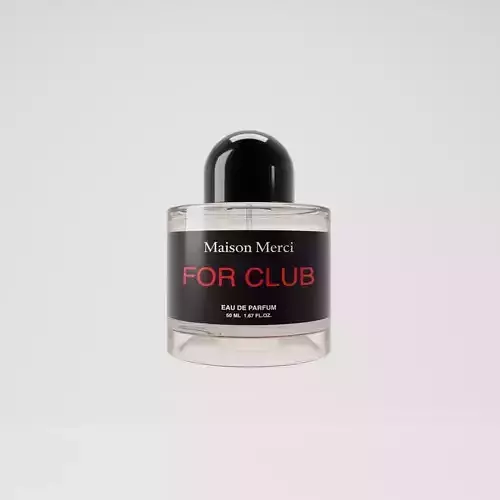 perfume bottle mockup design 2 3D model