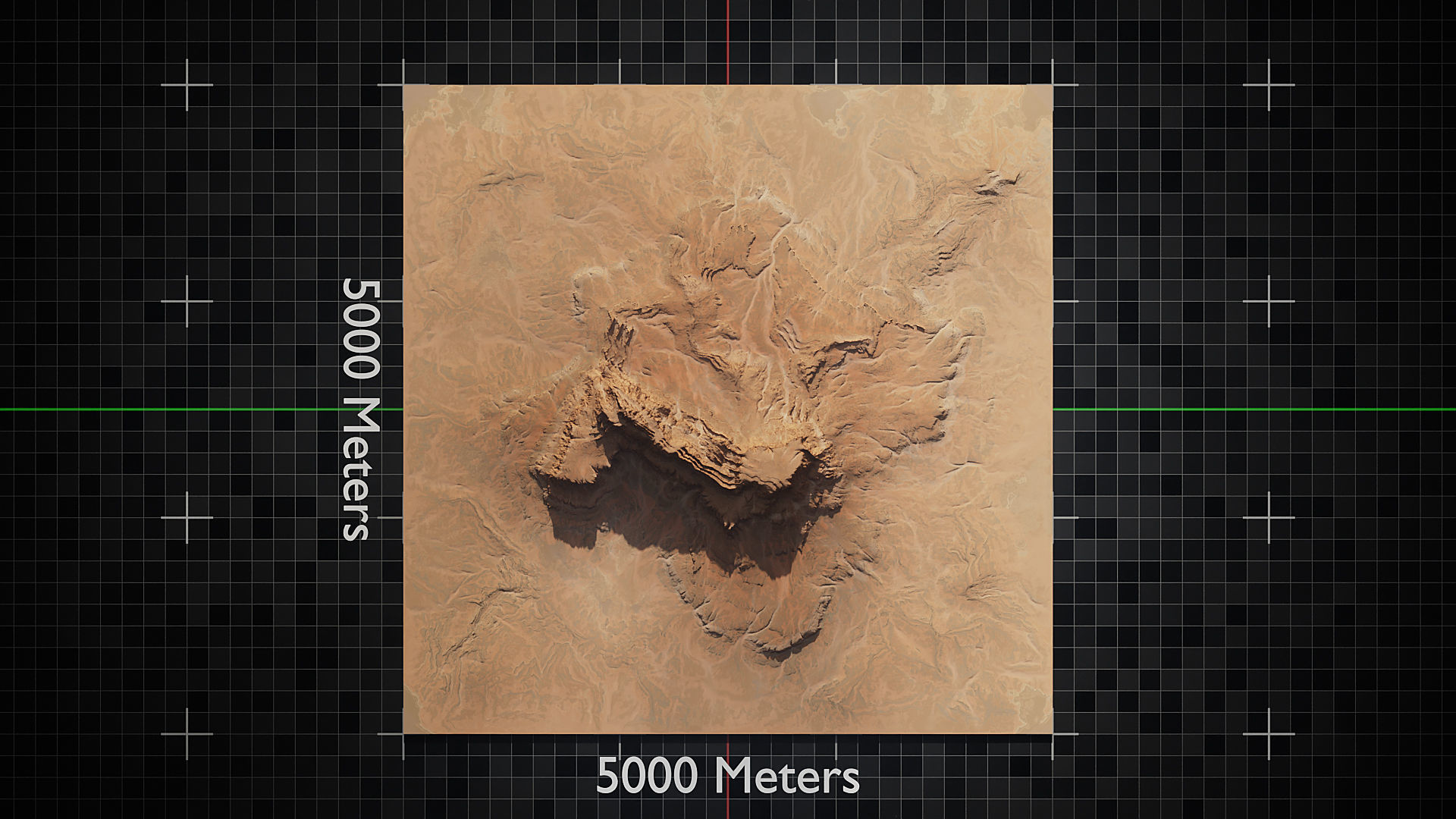 Desert Plateau Version 7 3D model_12