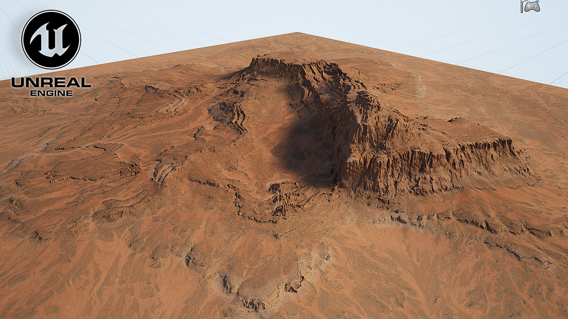 Desert Plateau Version 7 3D model_13