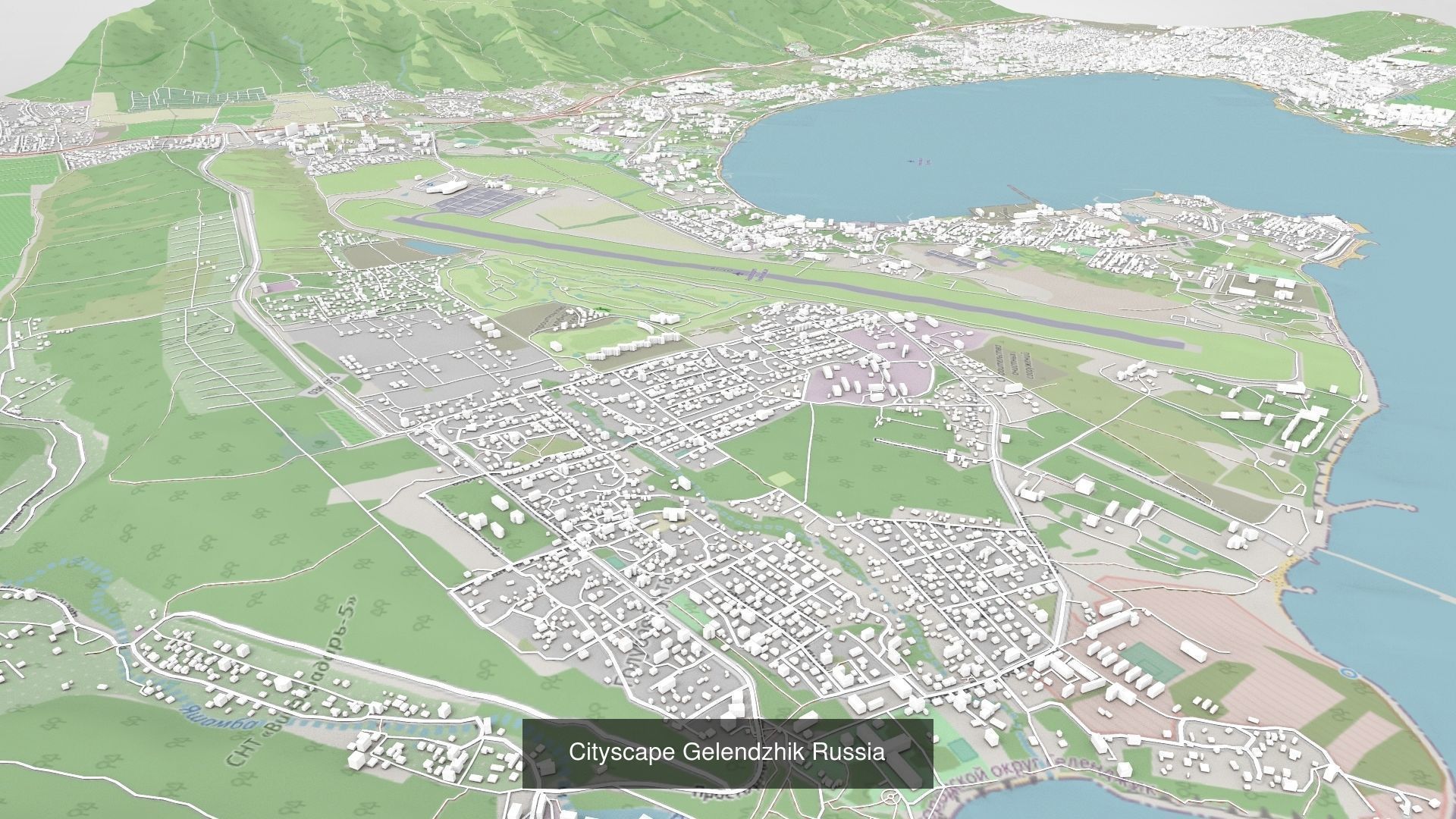 5 cities of Russia 3D Model Collection_9