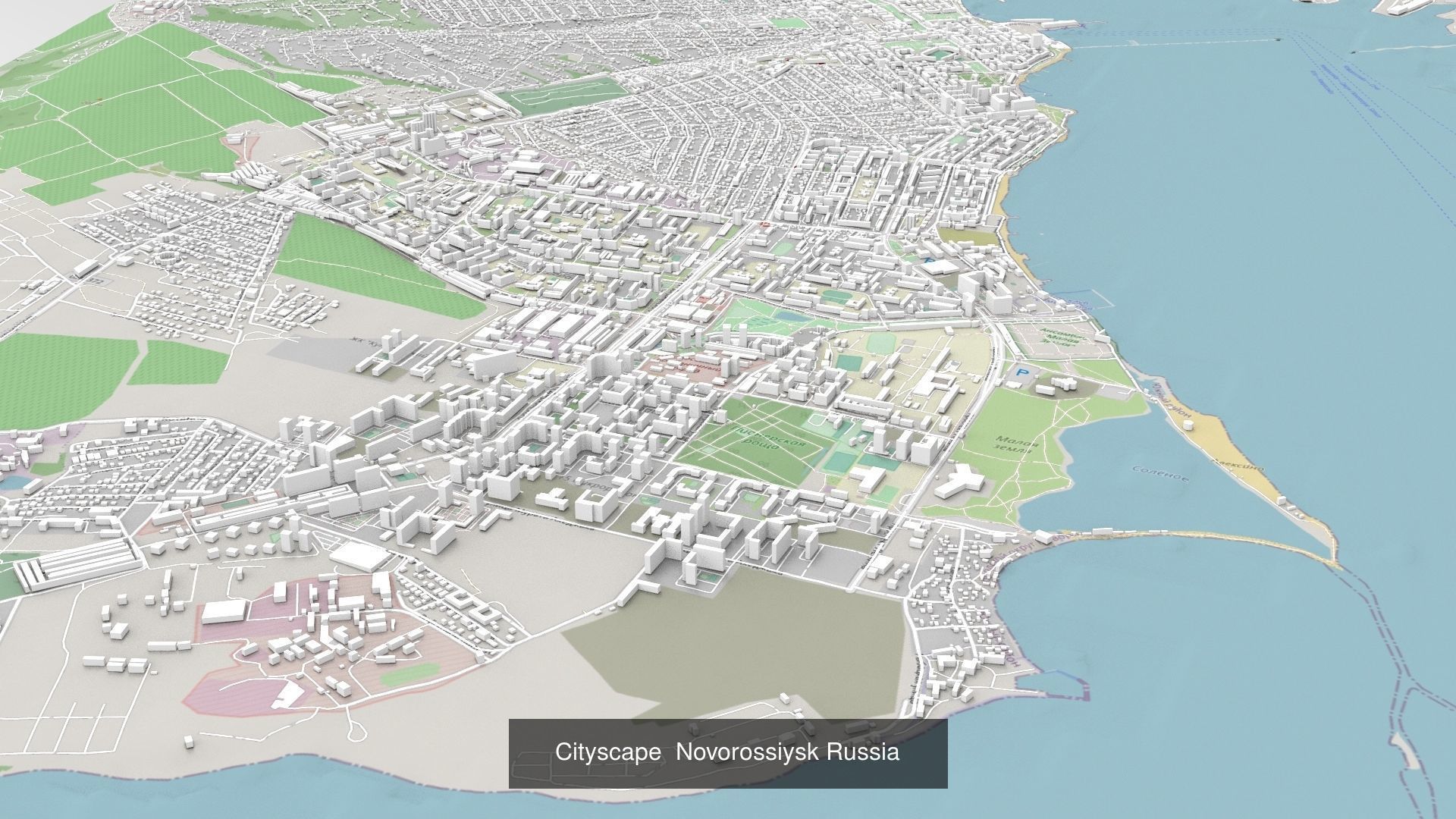 5 cities of Russia 3D Model Collection_8