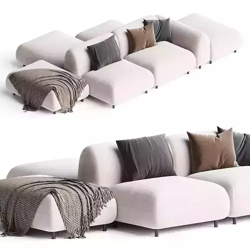 Tokio Sofa 3d model 
