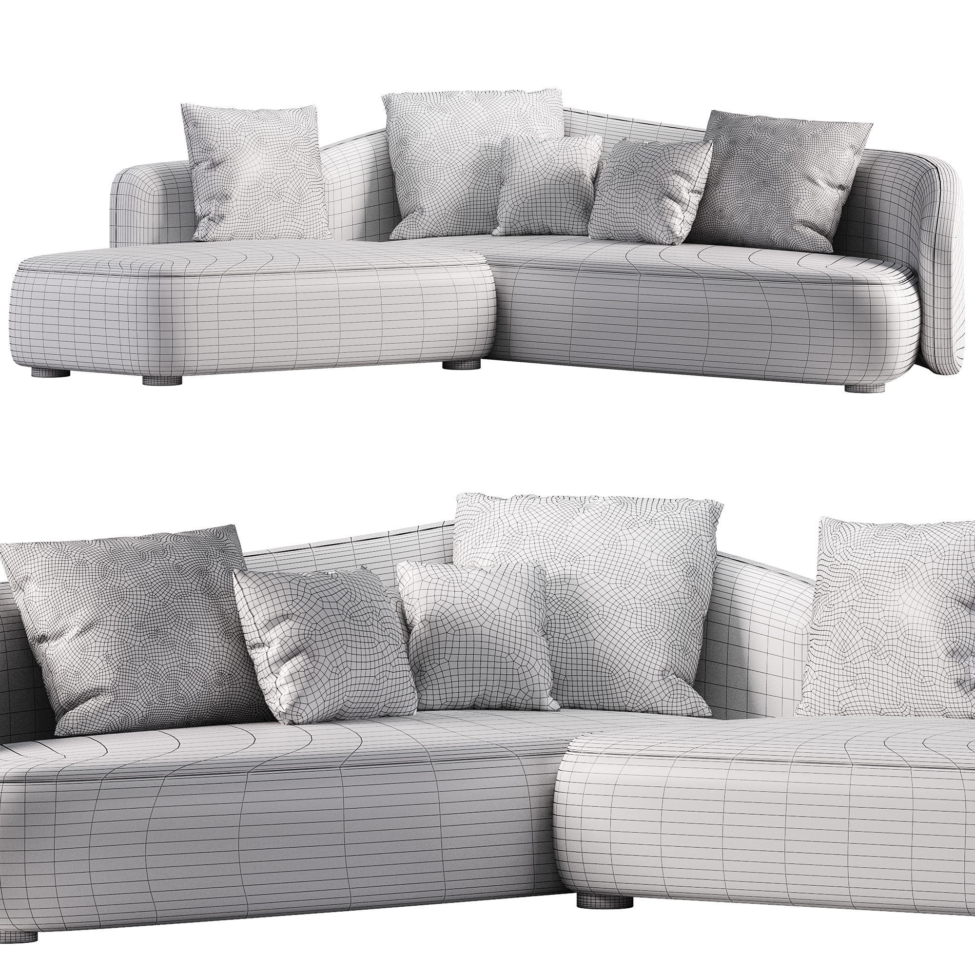 Sound Sofa by Bodema 3D model_2