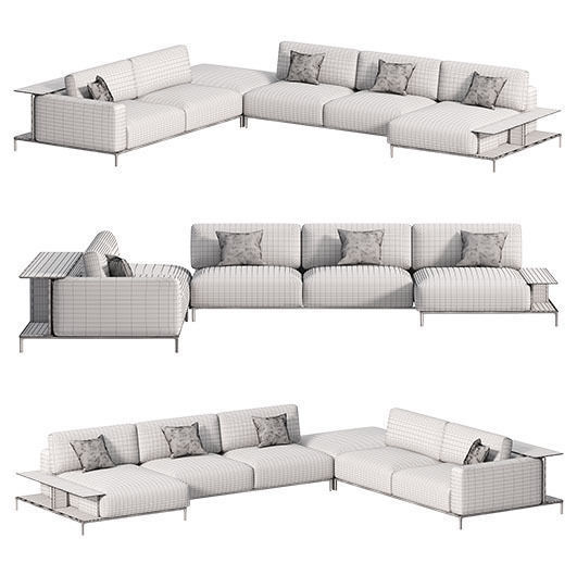 Man Go Sofa by Bodema 3D model_2