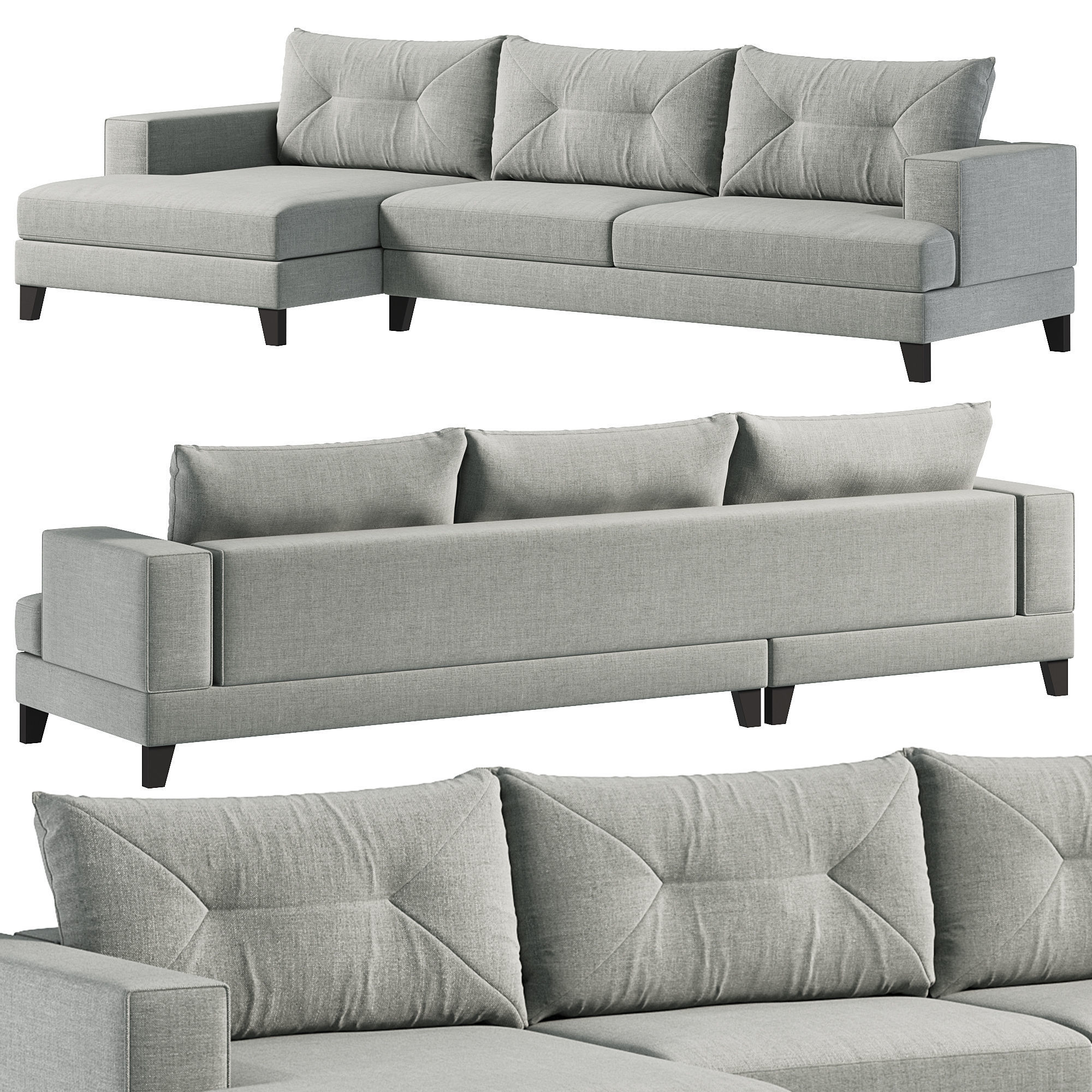 Douglas sofa by Bodema 3D model_1