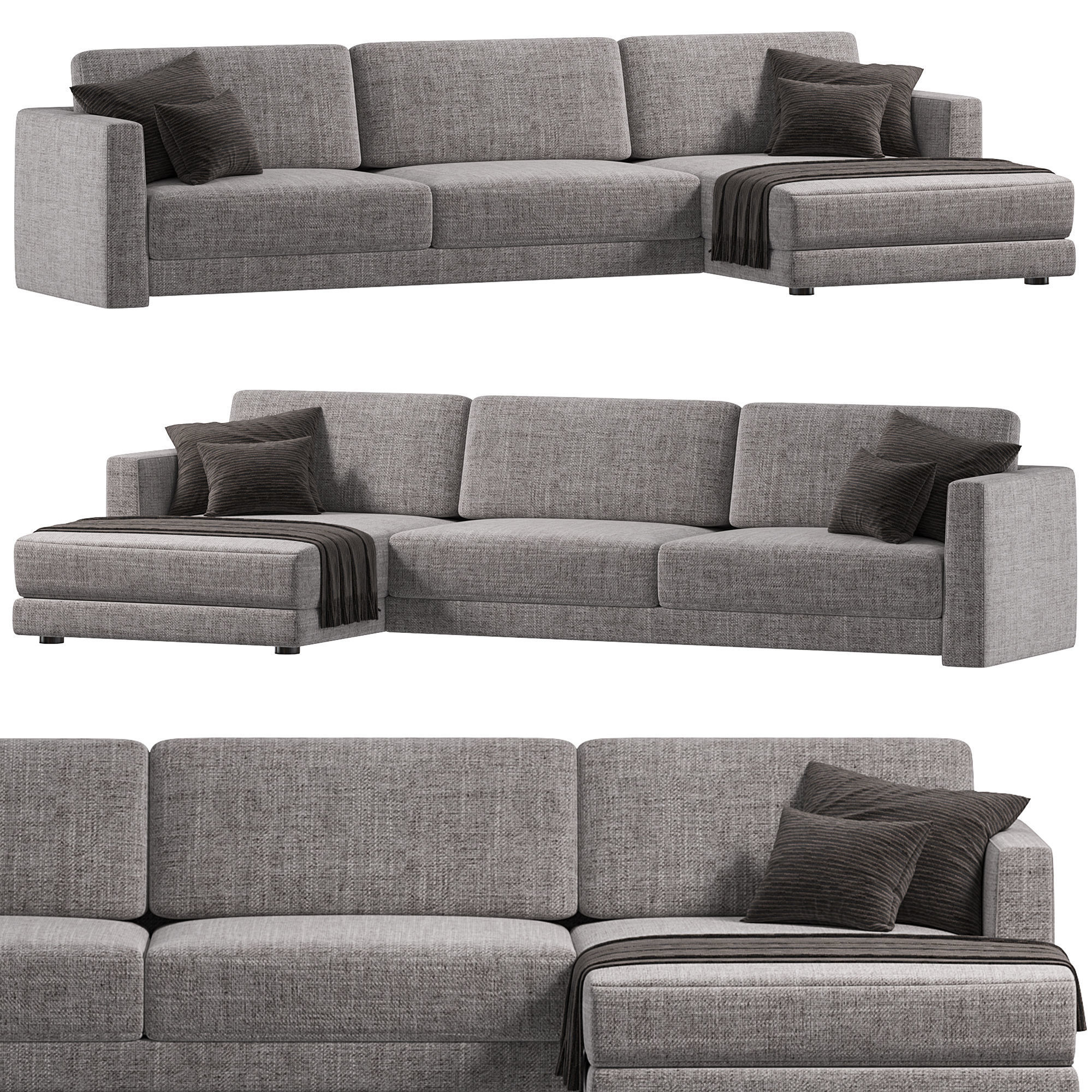Barclay Sofa By Bodema Collection 3D model_2