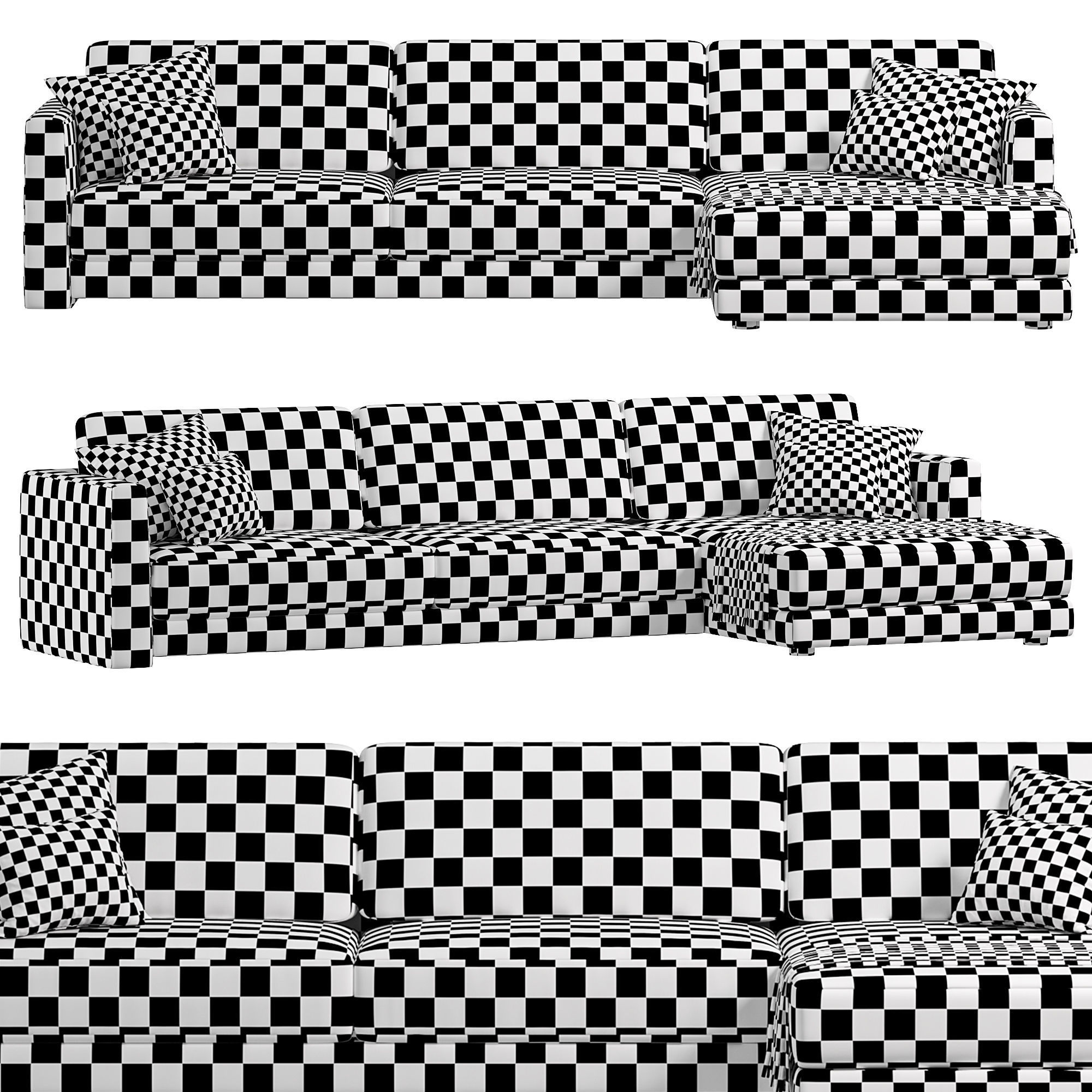 Barclay Sofa By Bodema Collection 3D model_4