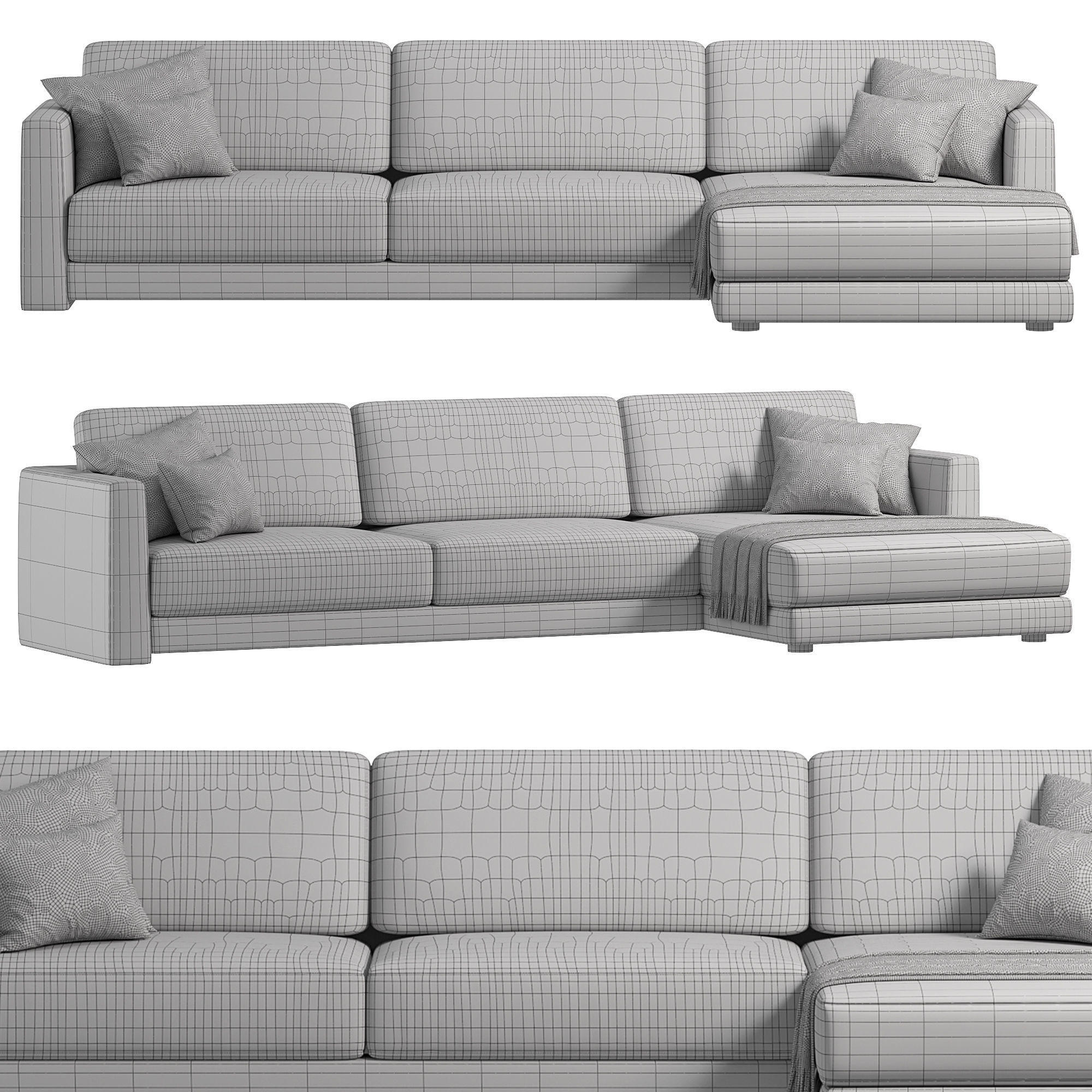 Barclay Sofa By Bodema Collection 3D model_3