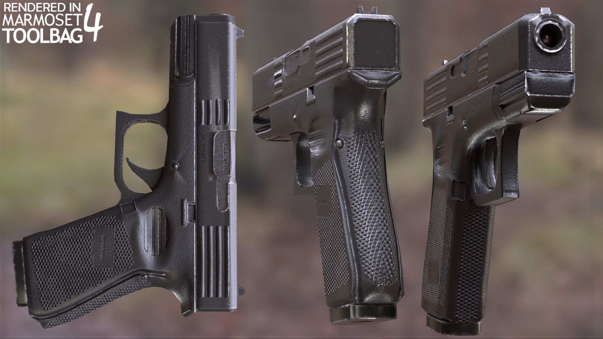 Man - Military Uniform 4 - Modular - Rigged Low-poly 3D model_17