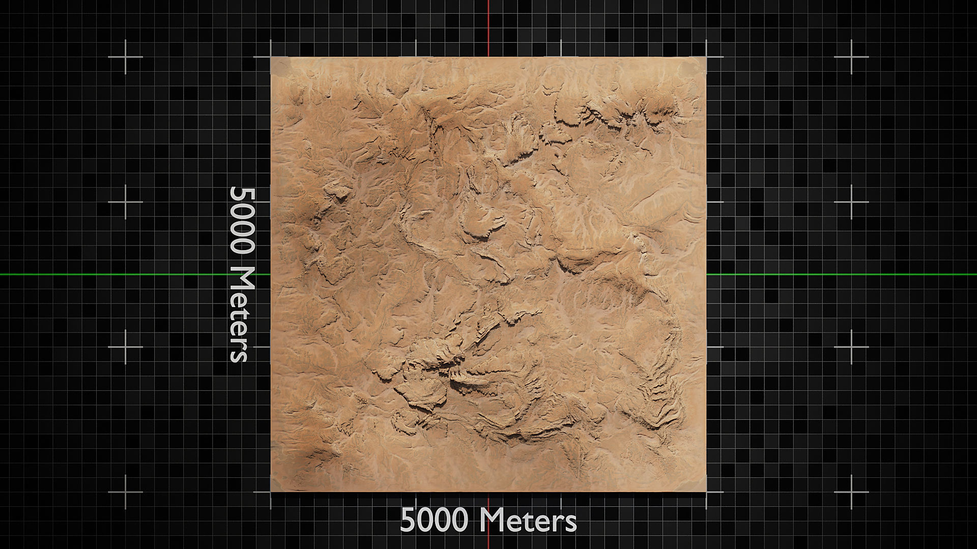Desert Landscape Version 9 3D model_12