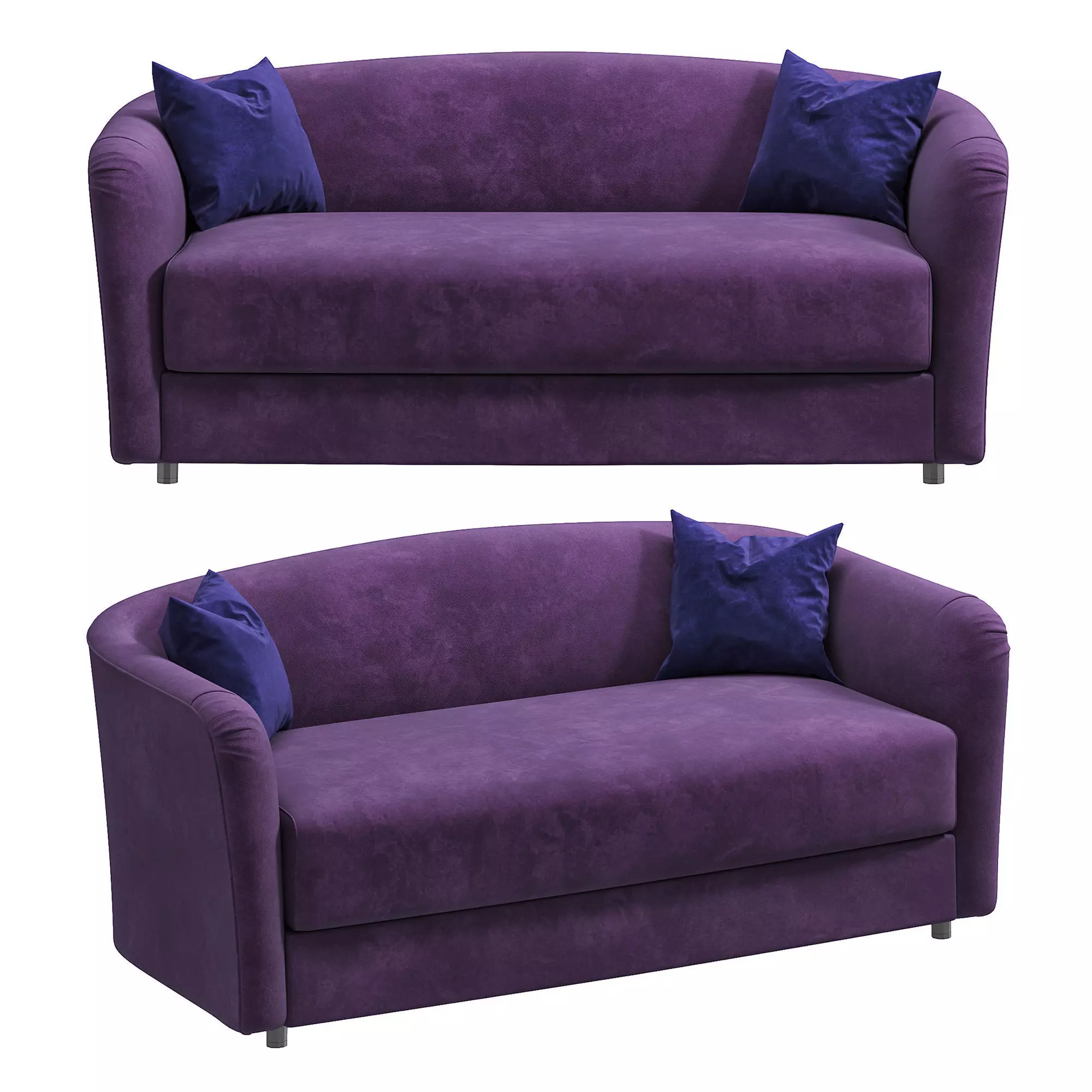 Valentino Sofa by Bodema 3D model_0