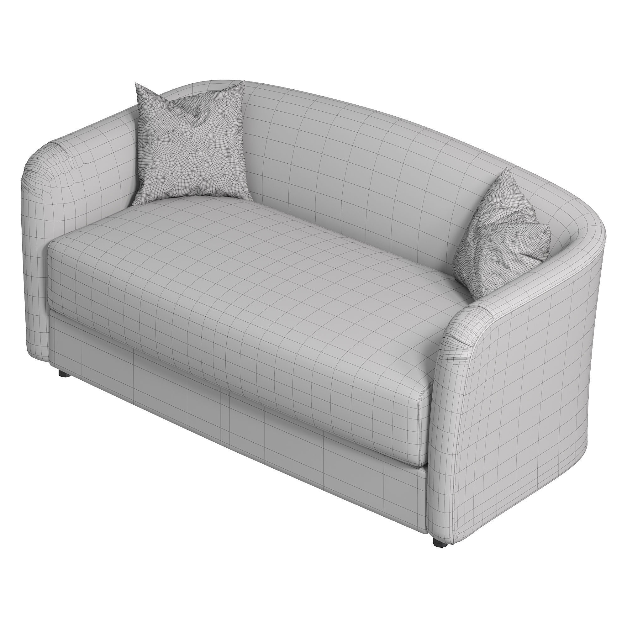 Valentino Sofa by Bodema 3D model_2
