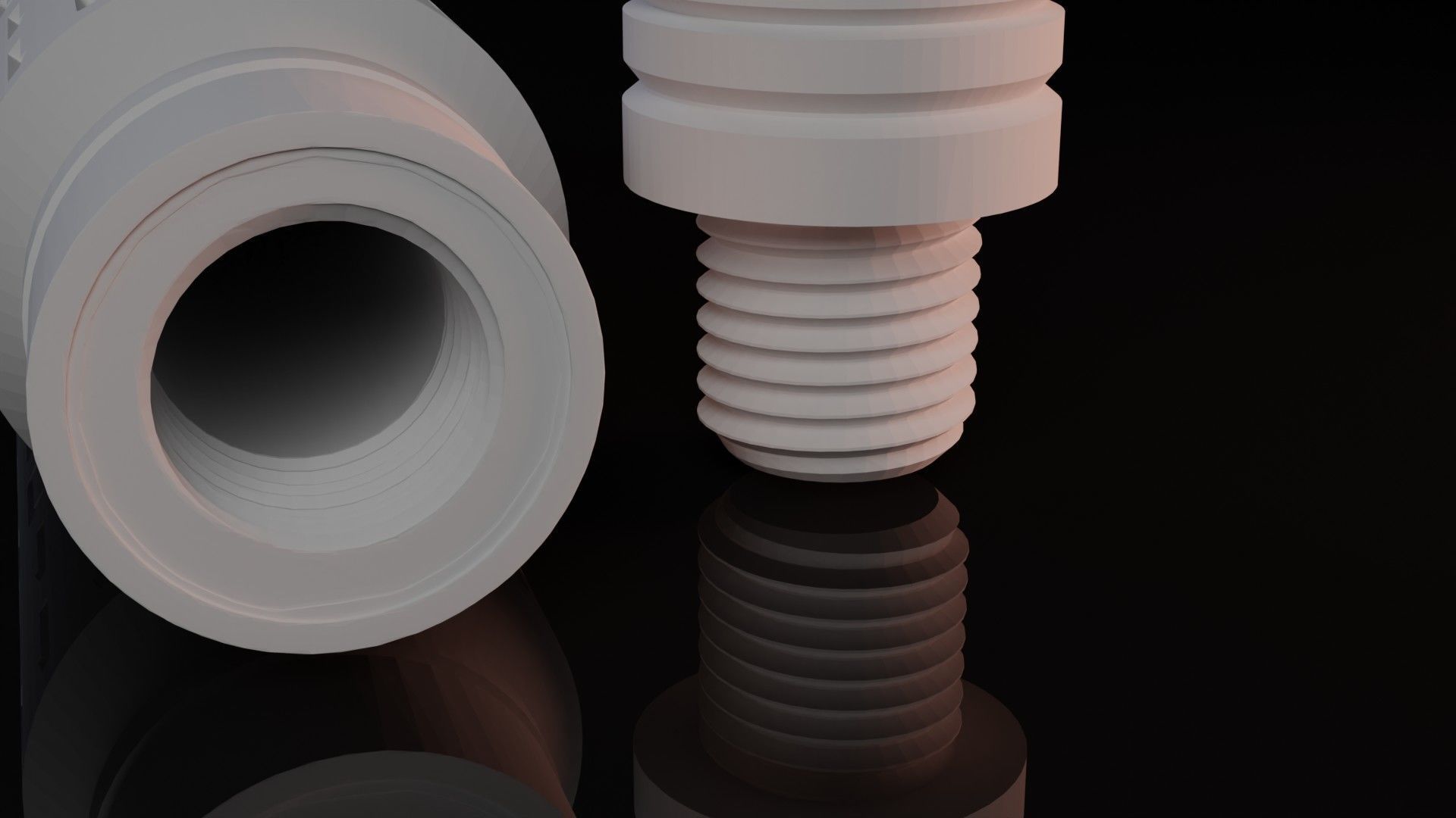 3D Printable A-10 Cyber Bullet 30mm Binary Bullet 3D print model_2