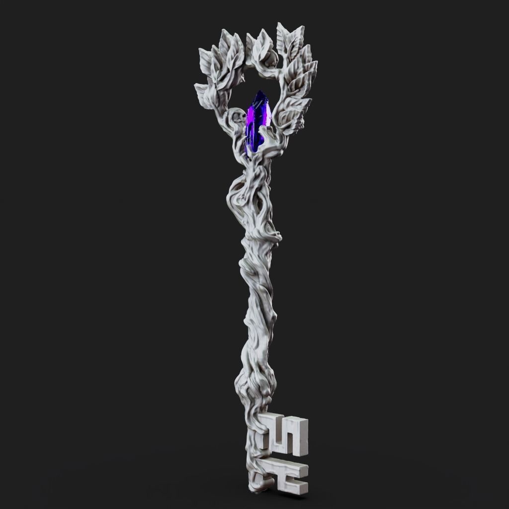 The Key - 3D Printable TTRPG - PRESUPPORTED - 32mm Scale 3D print model_6