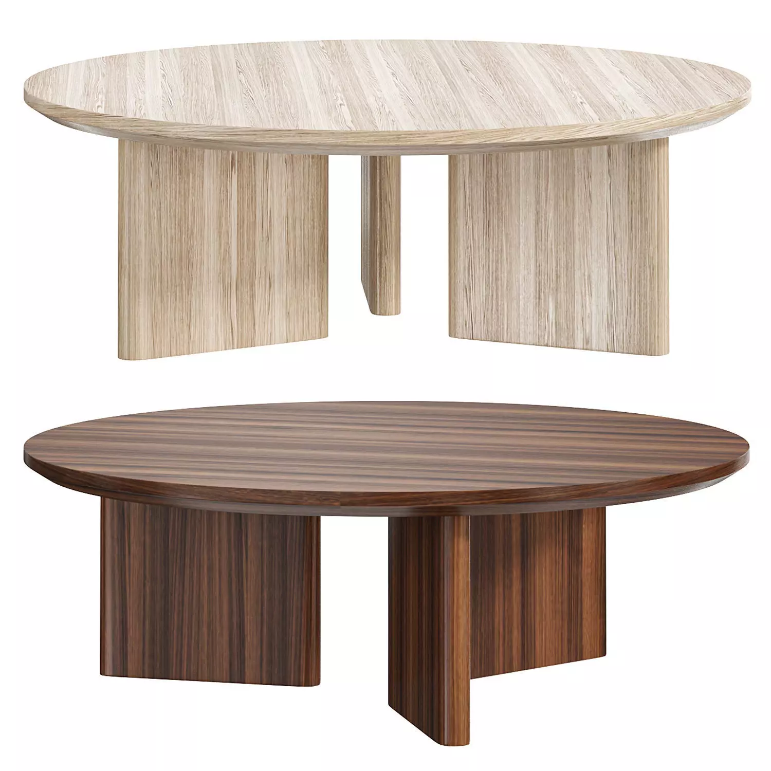 Trio coffee table by Roveconcepts 3D model_0