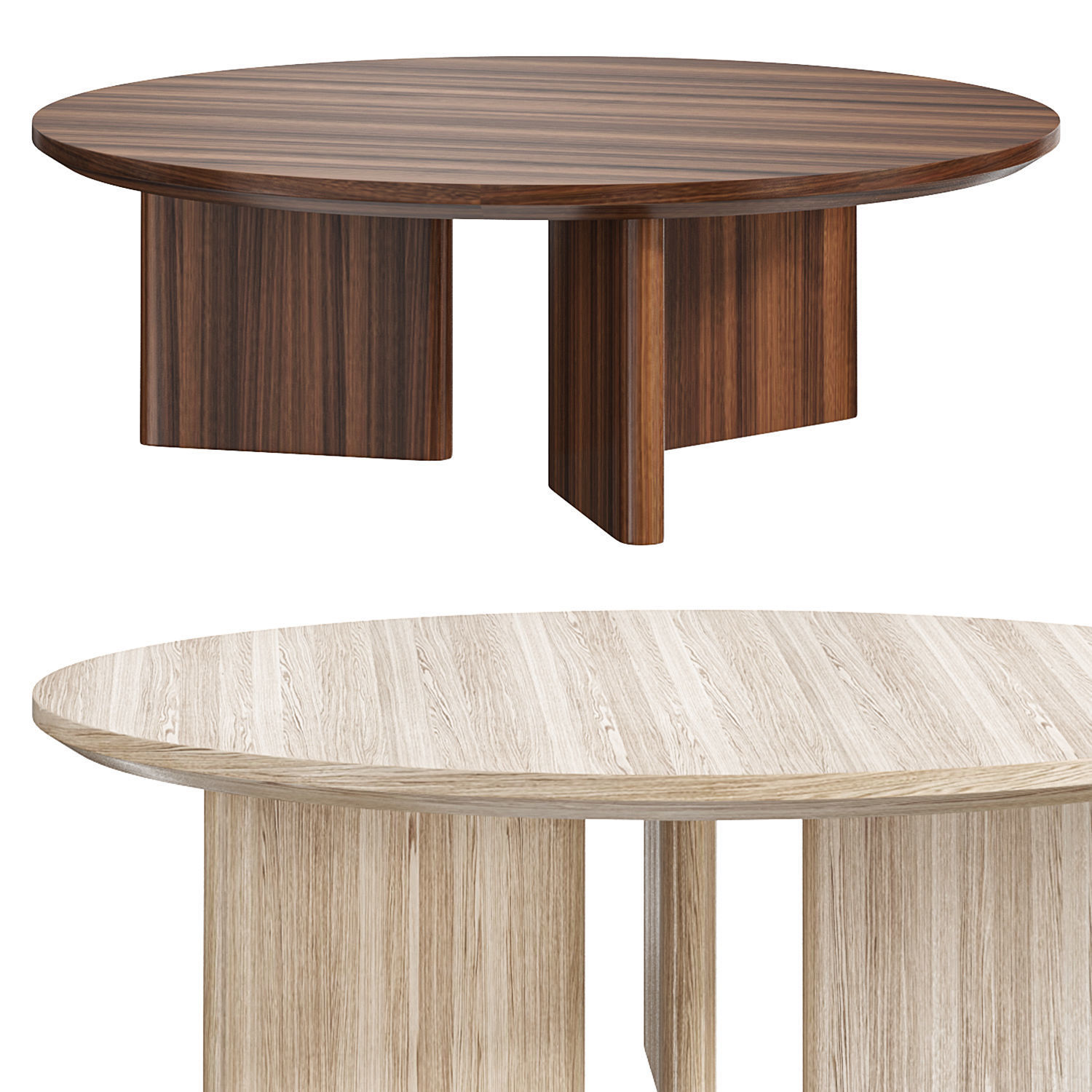 Trio coffee table by Roveconcepts 3D model_1