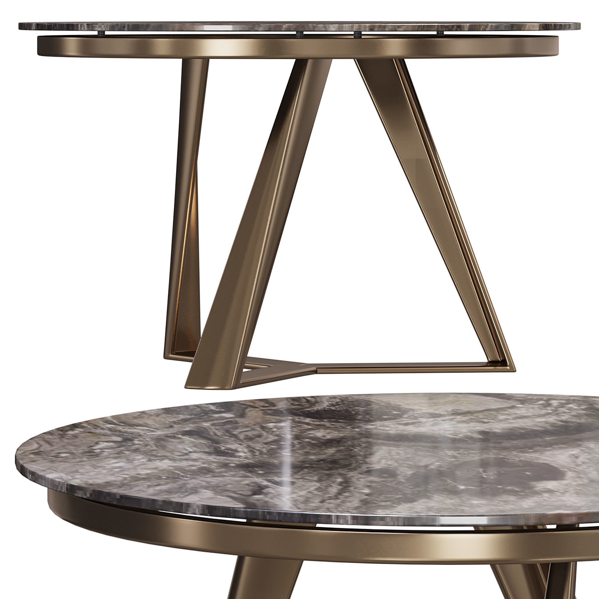 DINING TABLE MILLENNIUM by Stels 3D model_1